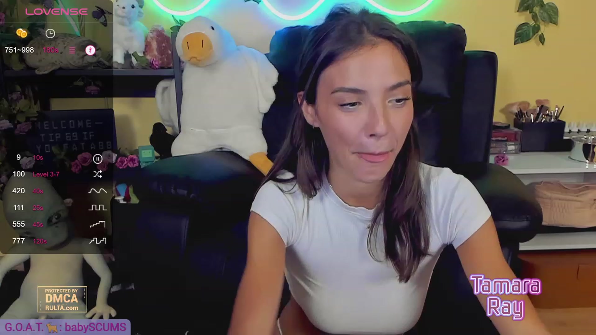Gallery image thumbnail from TamaraRay's myfreecams stream on, 10/05/2023, 09:01 image 12 of 20
