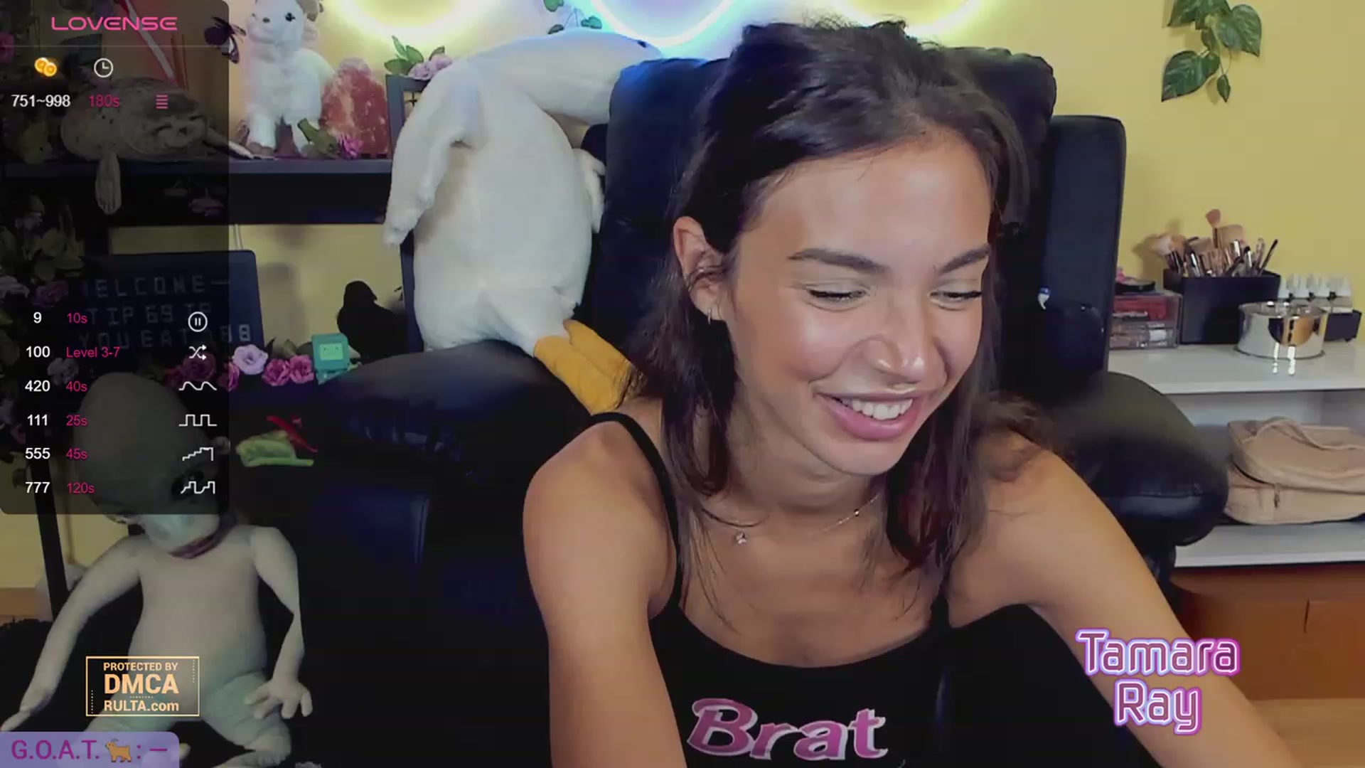 Gallery image thumbnail from TamaraRay's myfreecams stream on, 10/09/2023, 06:31 image 9 of 20
