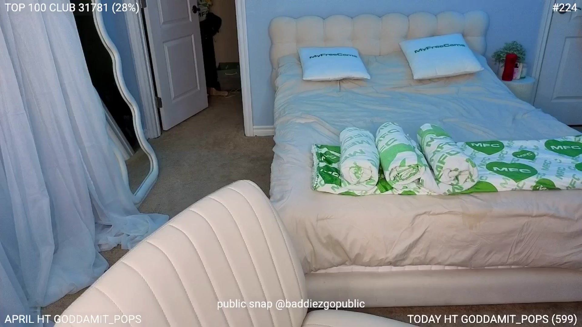 Gallery image thumbnail from TatiLove's myfreecams stream on, 04/24/2025, 04:27 image 12 of 20