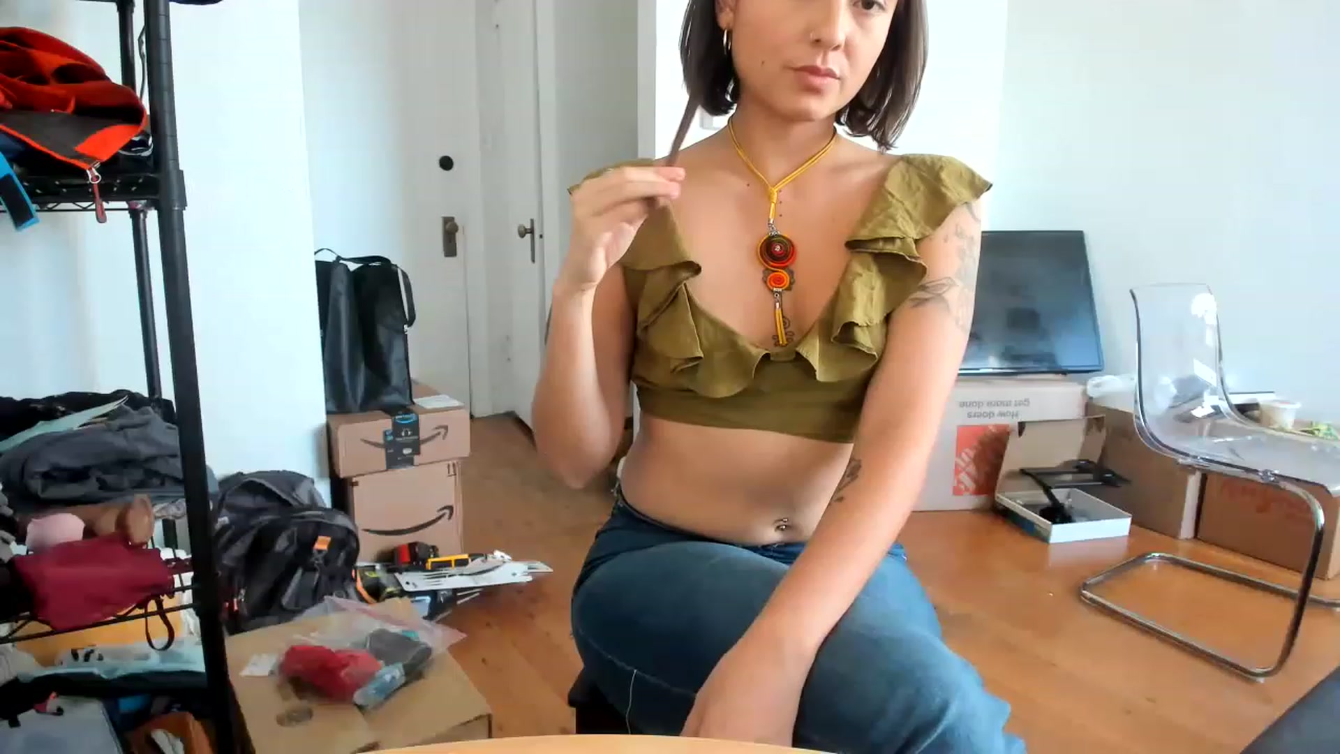 Gallery image thumbnail from TatiTantra's myfreecams stream on, 01/19/2023, 24:31 image 11 of 20