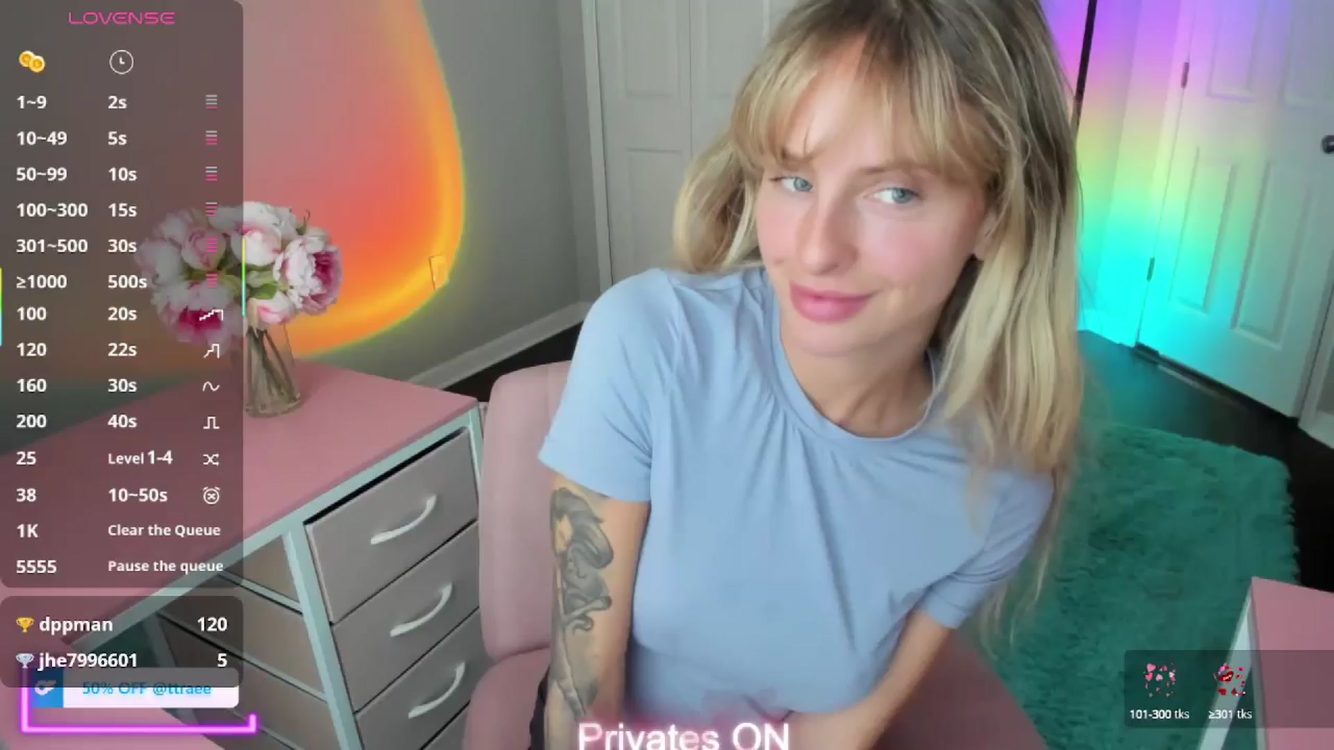 Gallery image thumbnail from Tati_Rae's myfreecams stream on, 01/21/2025, 19:46 image 1 of 20