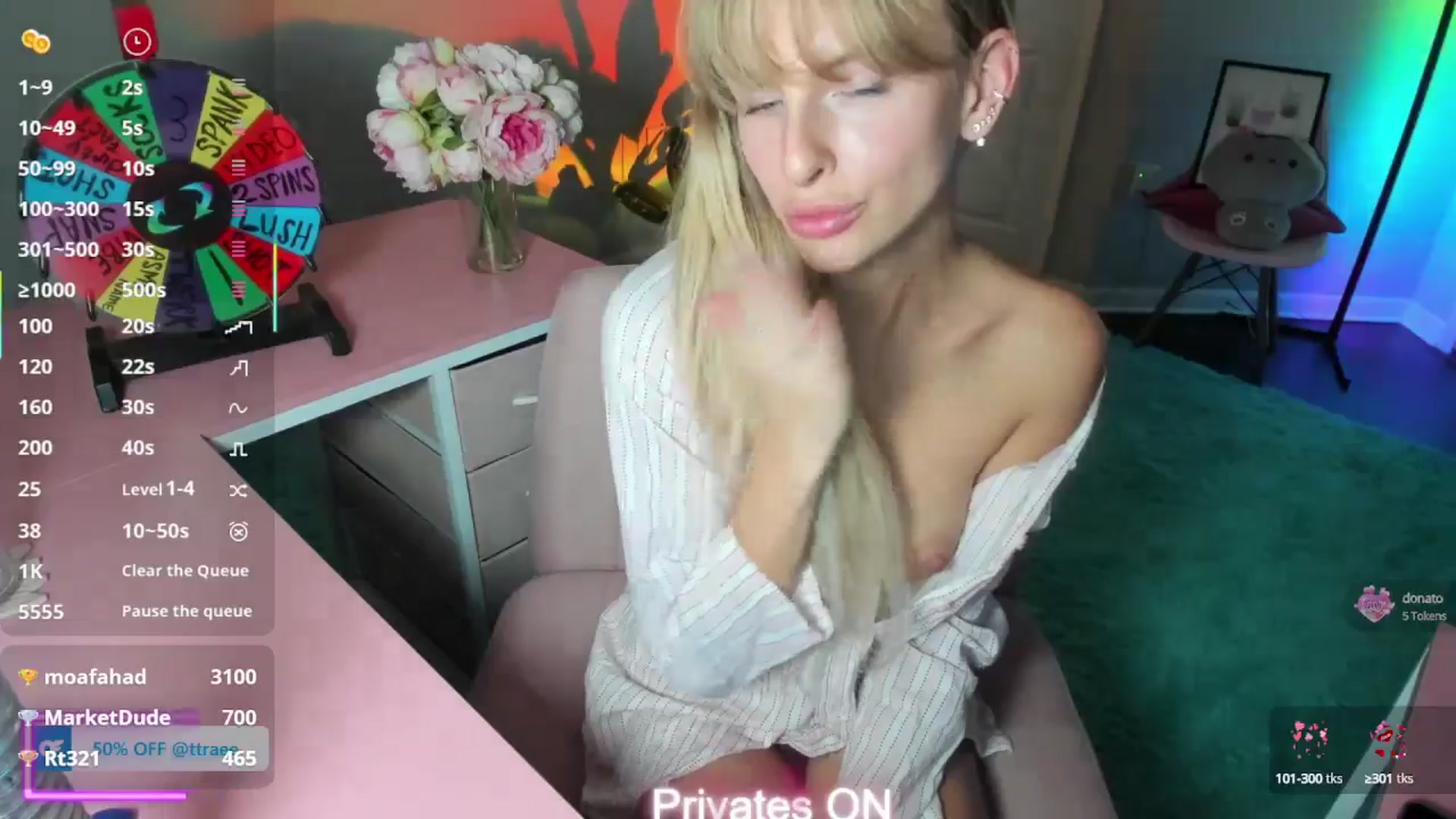 Gallery image thumbnail from Tati_Rae's myfreecams stream on, 01/24/2025, 08:26 image 6 of 20