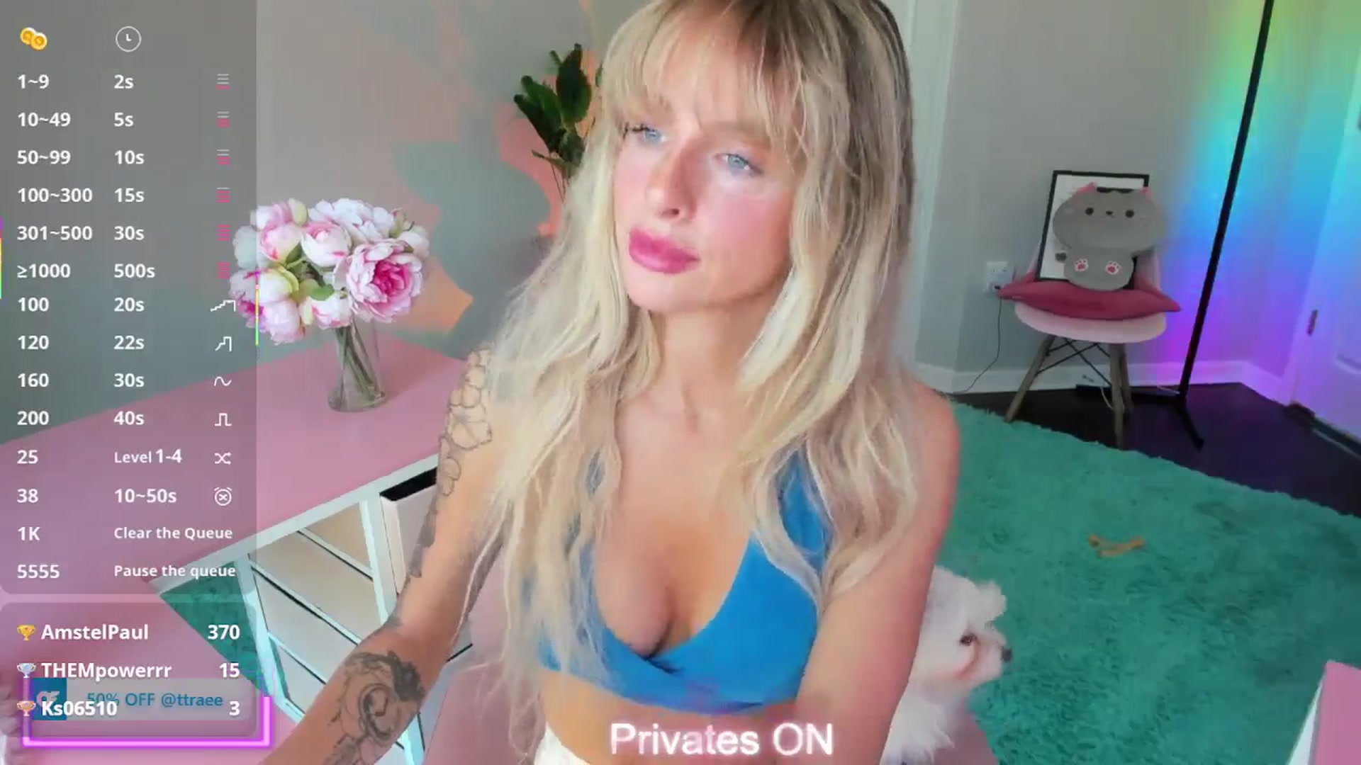 Gallery image thumbnail from Tati_Rae's myfreecams stream on, 01/25/2025, 19:14 image 4 of 20