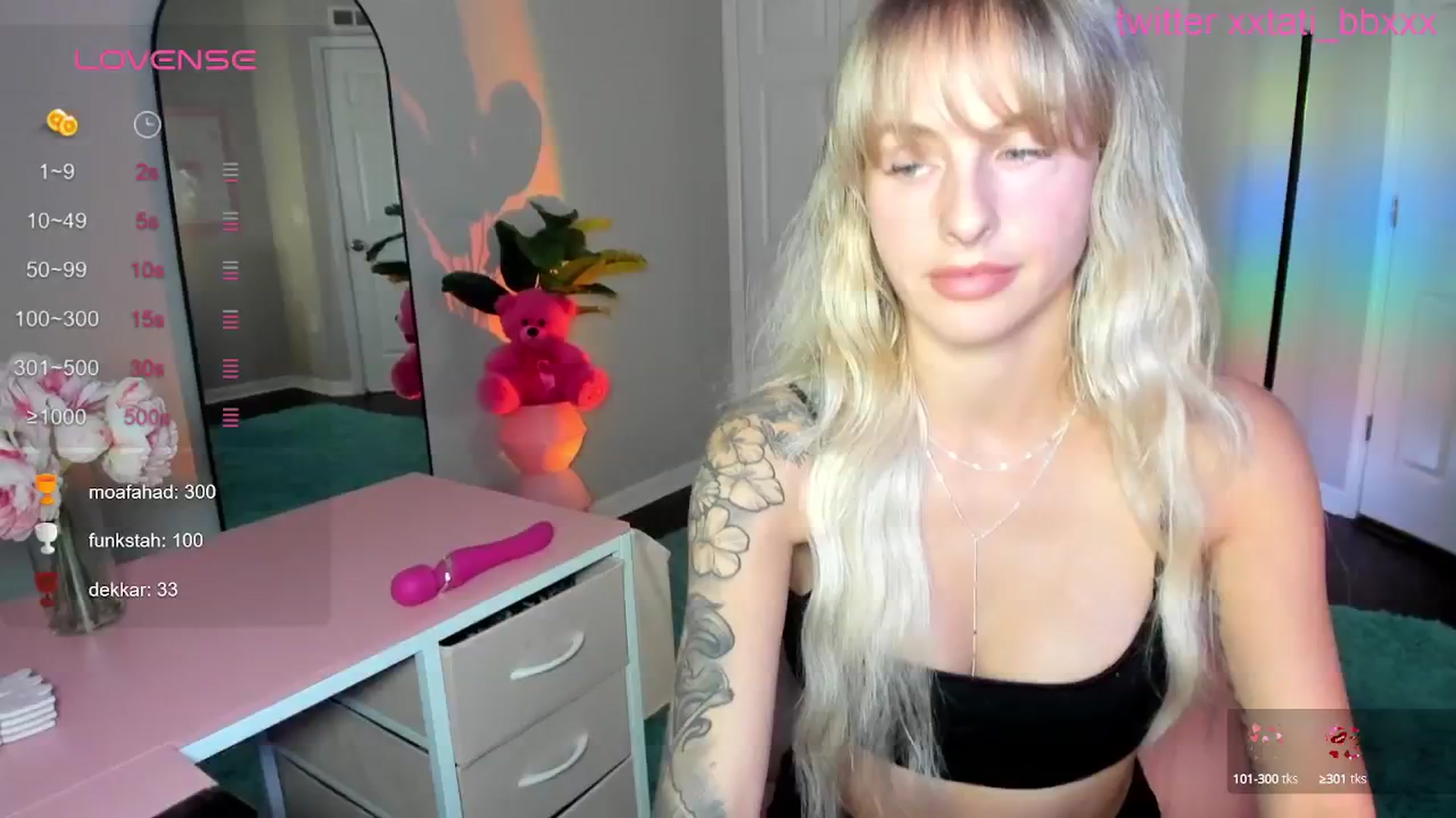 Gallery image thumbnail from Tati_Rae's myfreecams stream on, 02/18/2025, 01:01 image 10 of 20