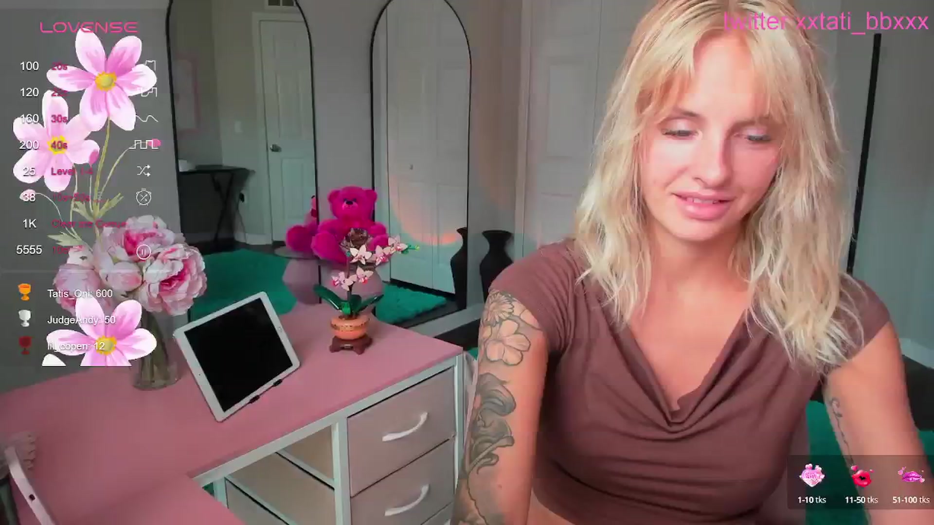 Gallery image thumbnail from Tati_Rae's myfreecams stream on, 05/09/2025, 19:04 image 20 of 20
