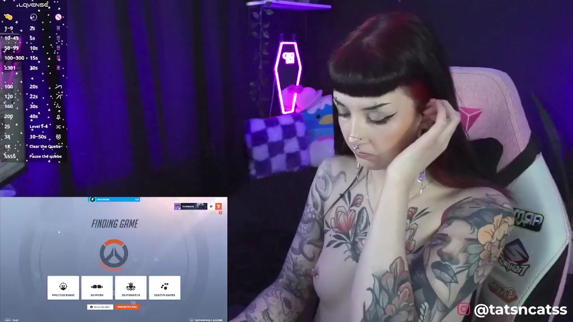 Gallery image thumbnail from TatsnCats's myfreecams stream on, 12/09/2024, 20:59 image 9 of 20