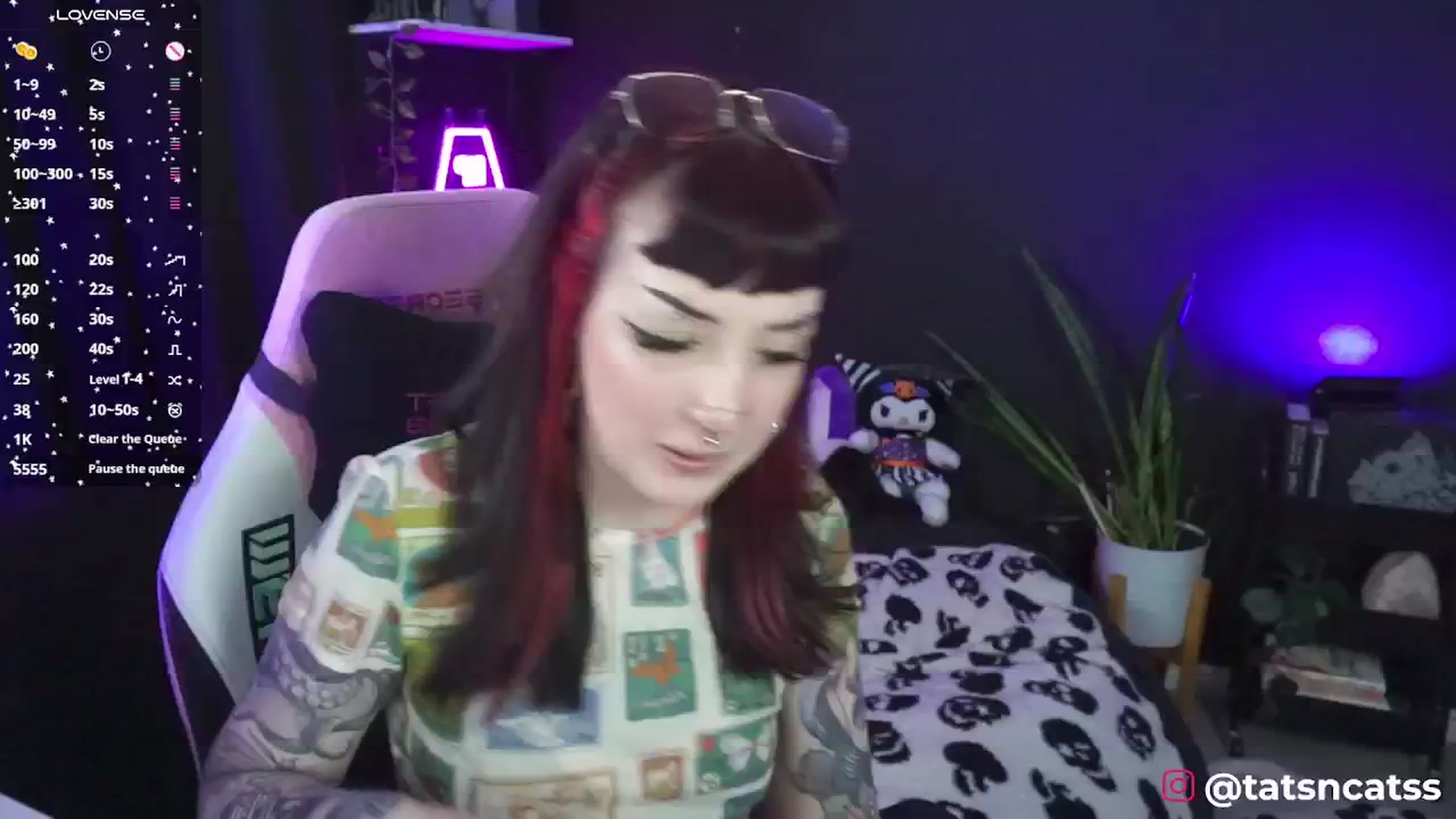 Gallery image thumbnail from TatsnCats's myfreecams stream on, 12/16/2024, 17:00 image 7 of 20