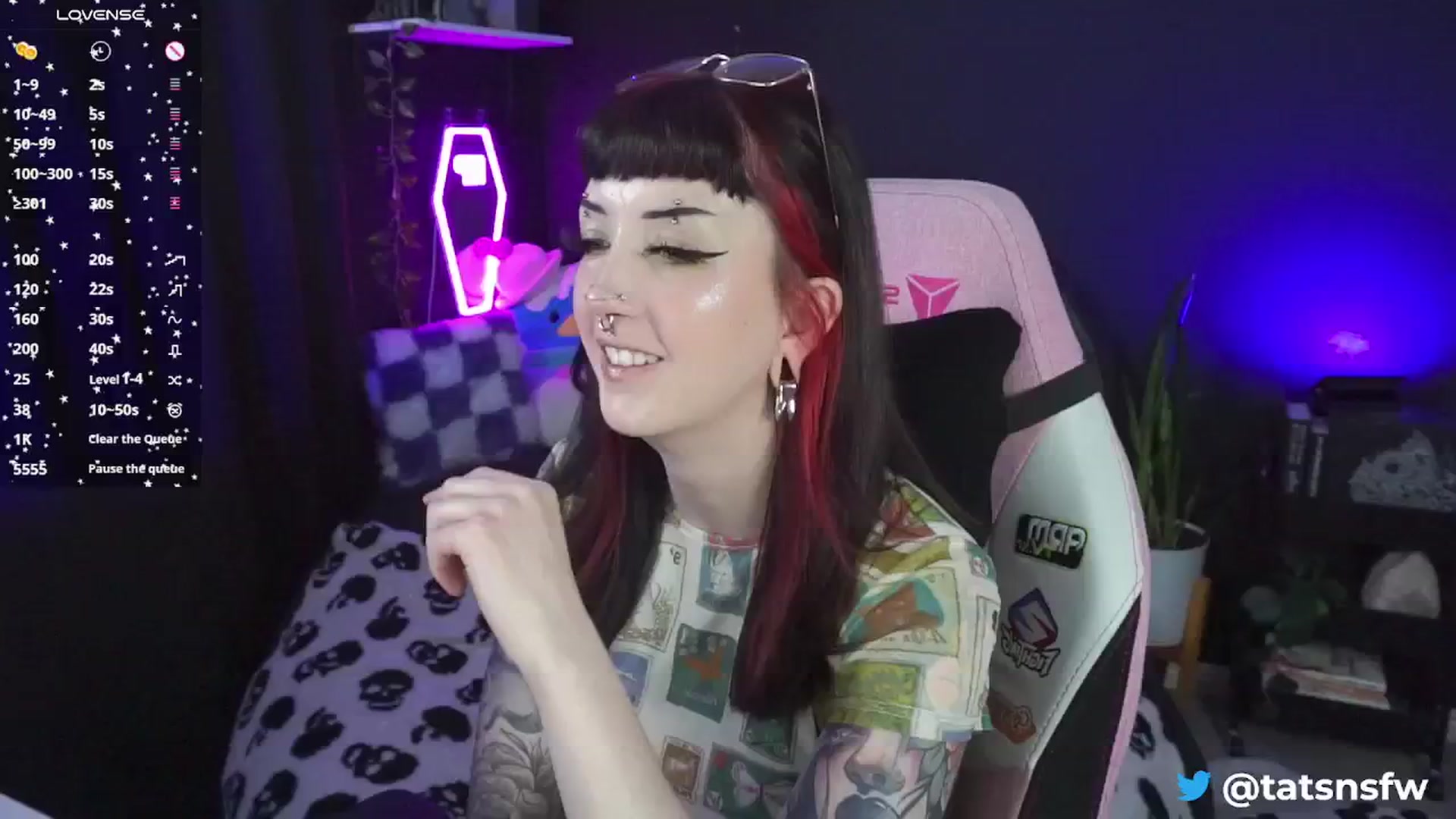 Gallery image thumbnail from TatsnCats's myfreecams stream on, 12/16/2024, 17:00 image 5 of 20