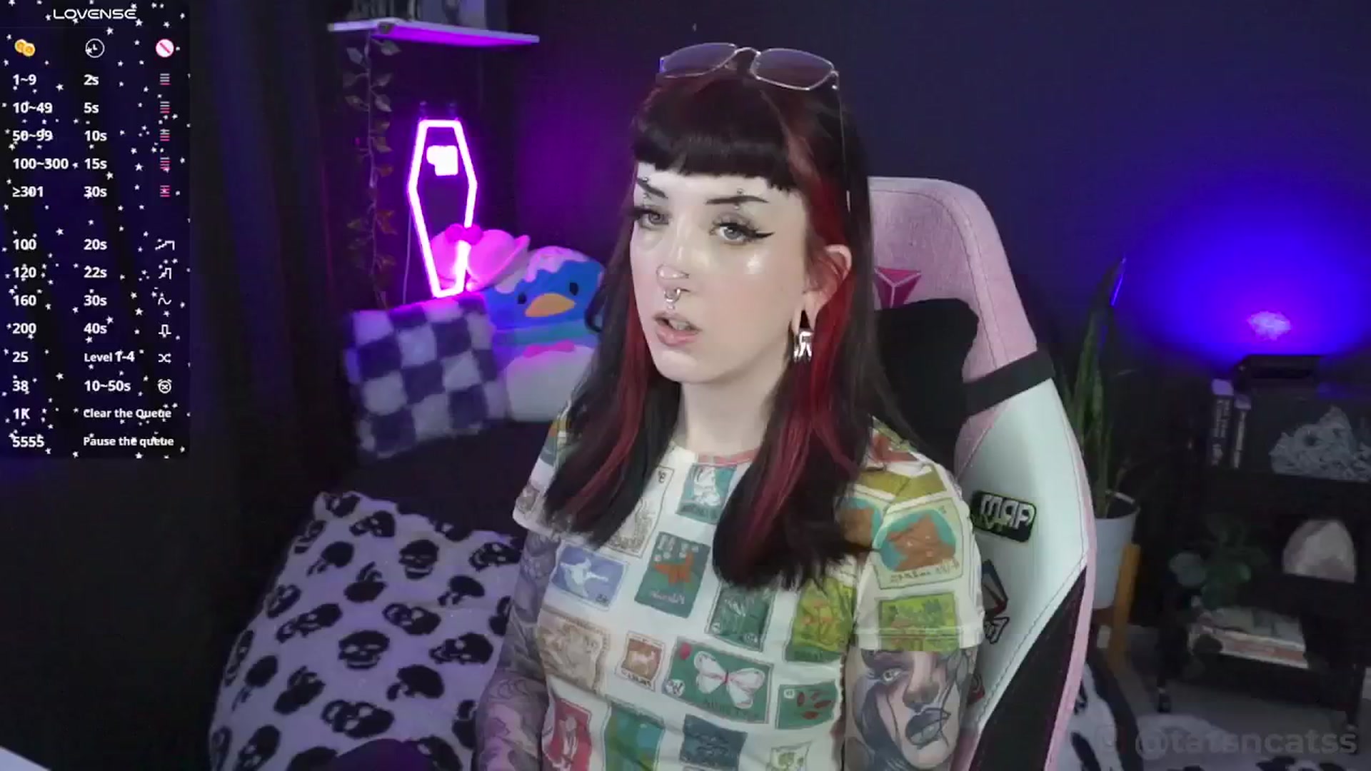 Gallery image thumbnail from TatsnCats's myfreecams stream on, 12/16/2024, 17:00 image 2 of 20