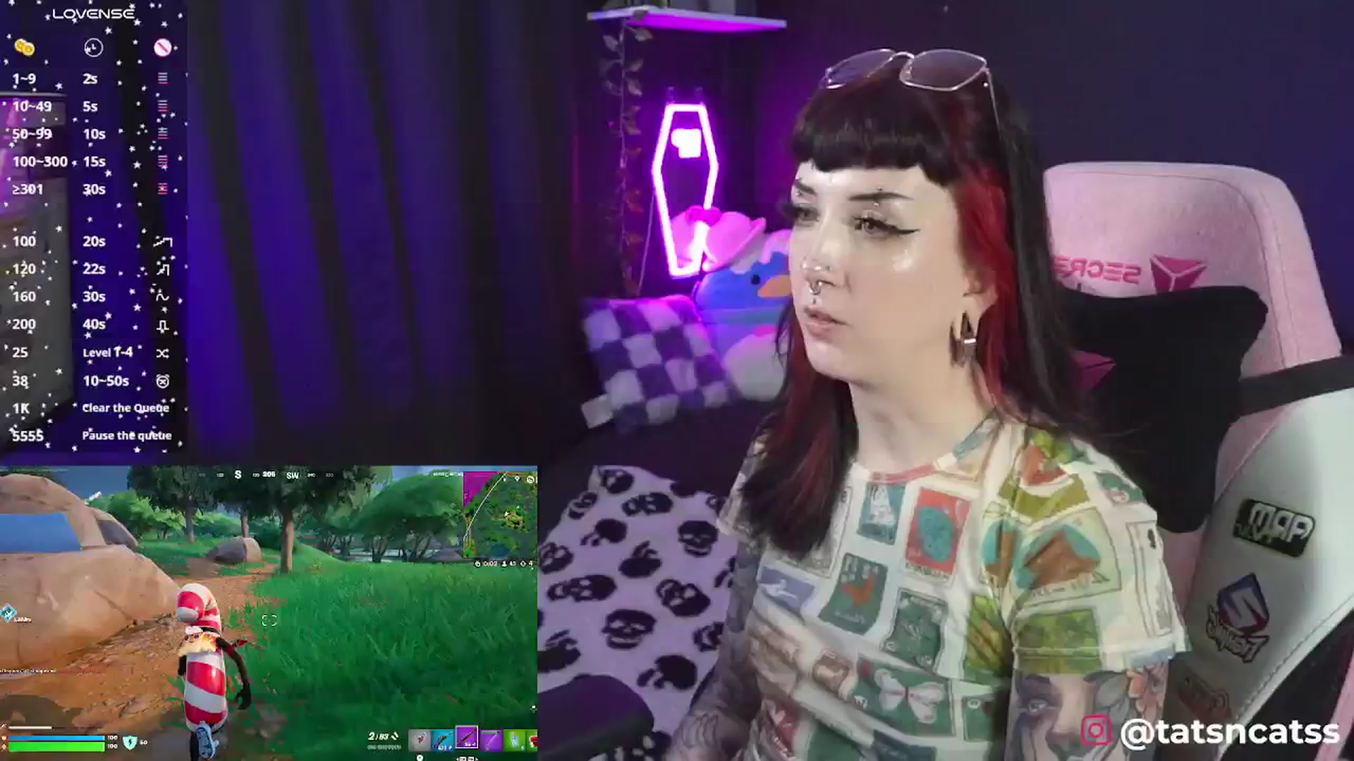 Gallery image thumbnail from TatsnCats's myfreecams stream on, 12/16/2024, 19:51 image 10 of 20