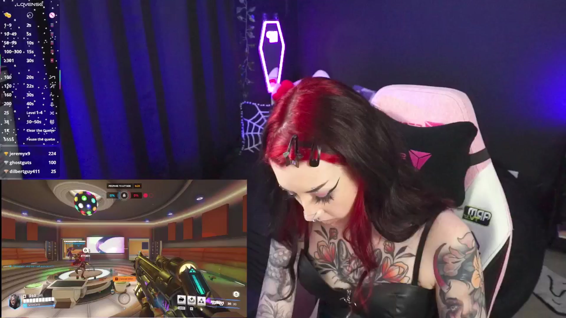 Gallery image thumbnail from TatsnCats's myfreecams stream on, 06/04/2025, 20:51 image 15 of 20