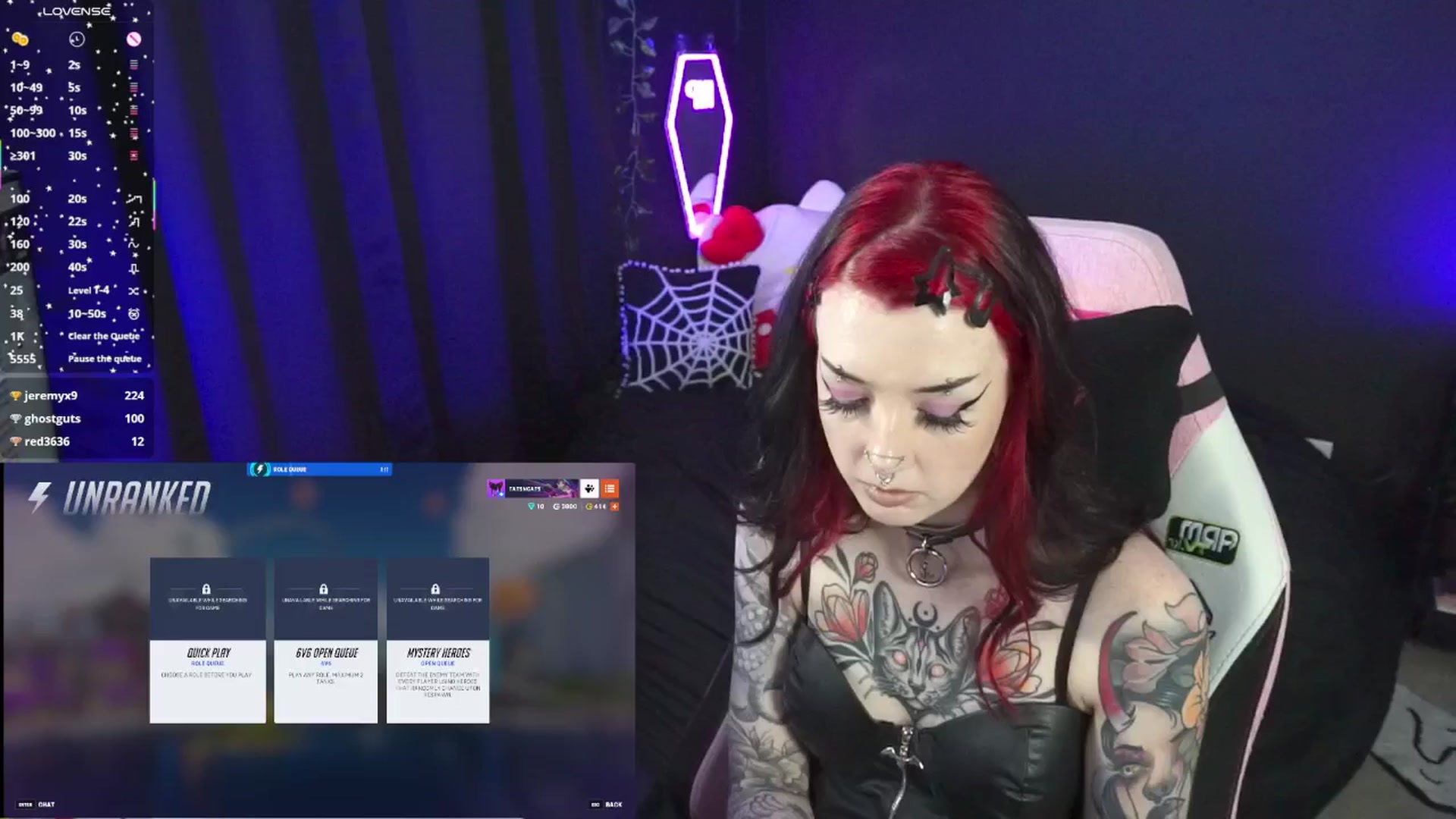 Gallery image thumbnail from TatsnCats's myfreecams stream on, 06/04/2025, 20:51 image 7 of 20
