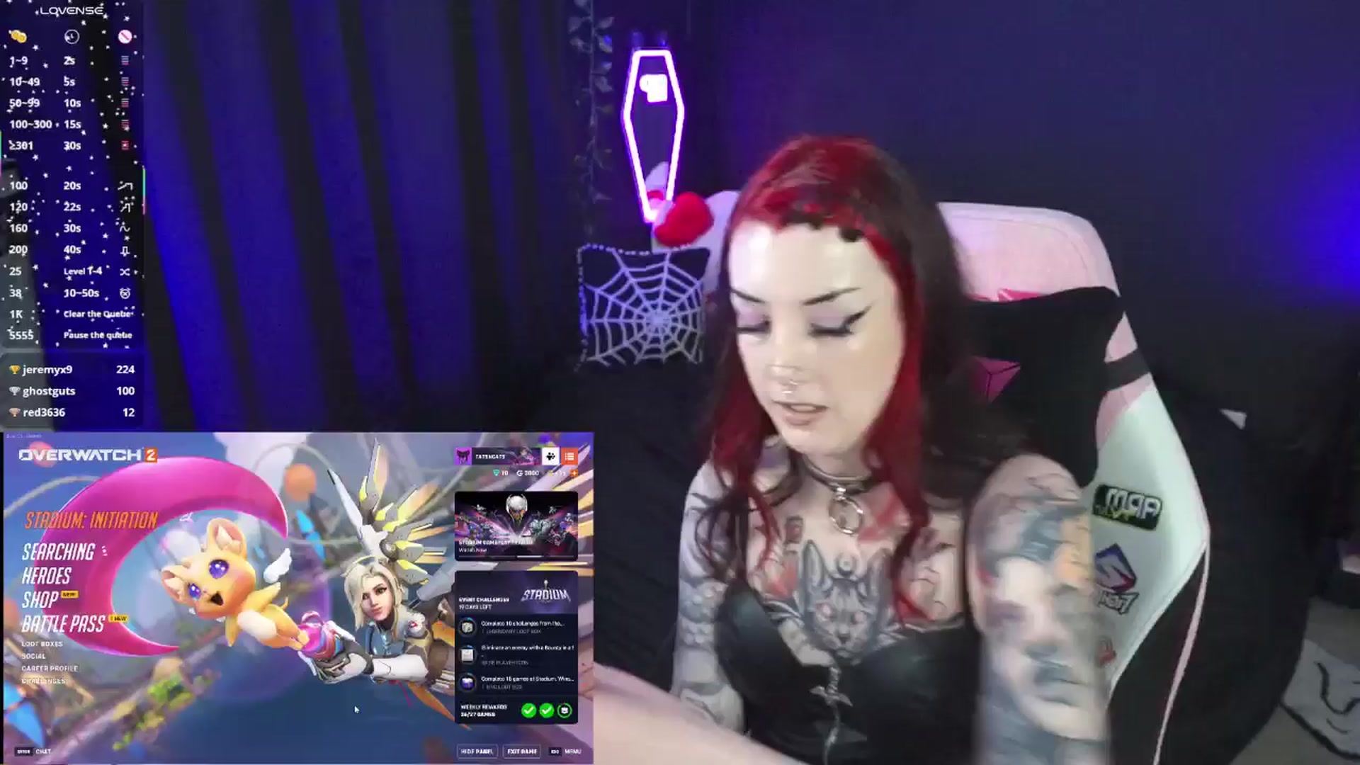 Gallery image thumbnail from TatsnCats's myfreecams stream on, 06/04/2025, 20:51 image 11 of 20
