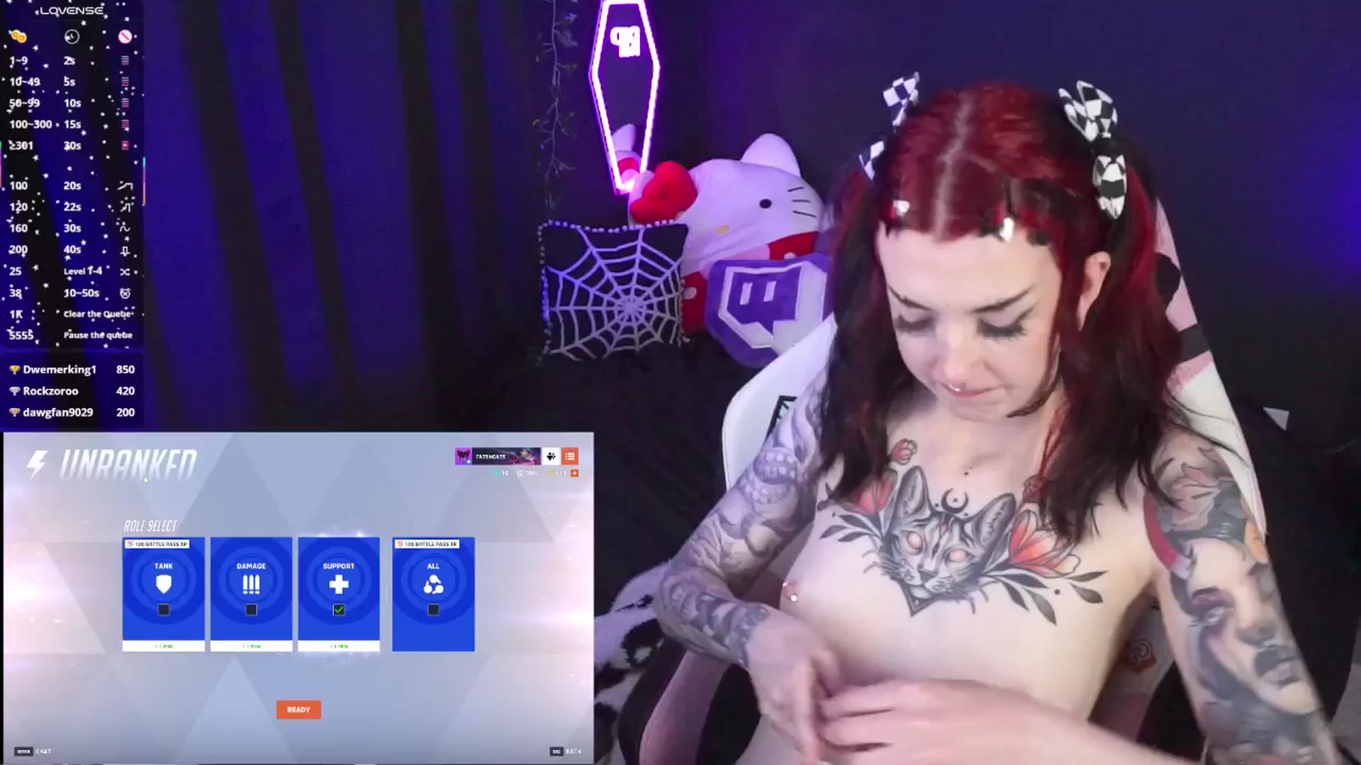 Gallery image thumbnail from TatsnCats's myfreecams stream on, 06/05/2025, 19:30 image 13 of 20