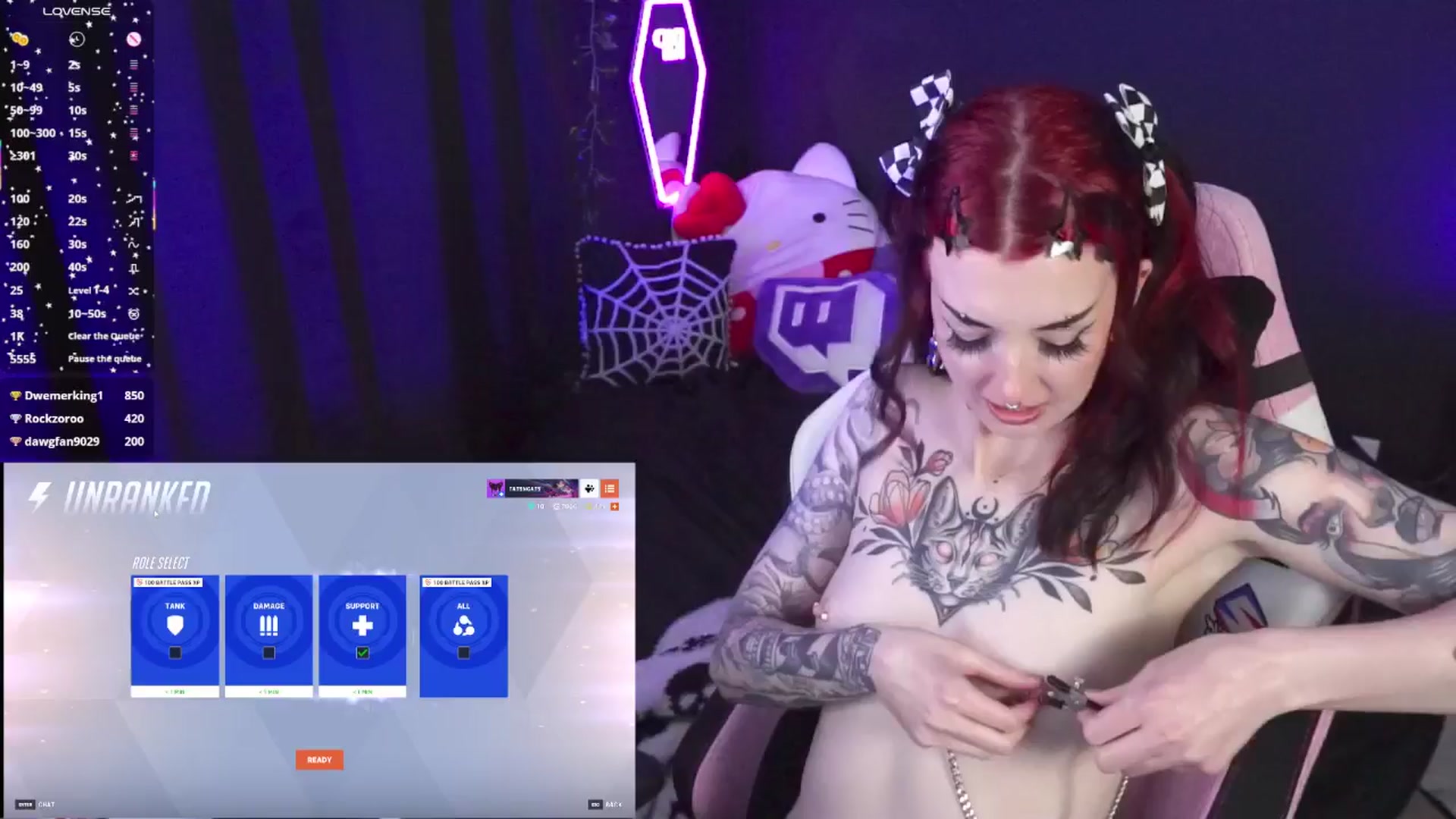 Gallery image thumbnail from TatsnCats's myfreecams stream on, 06/05/2025, 19:30 image 14 of 20