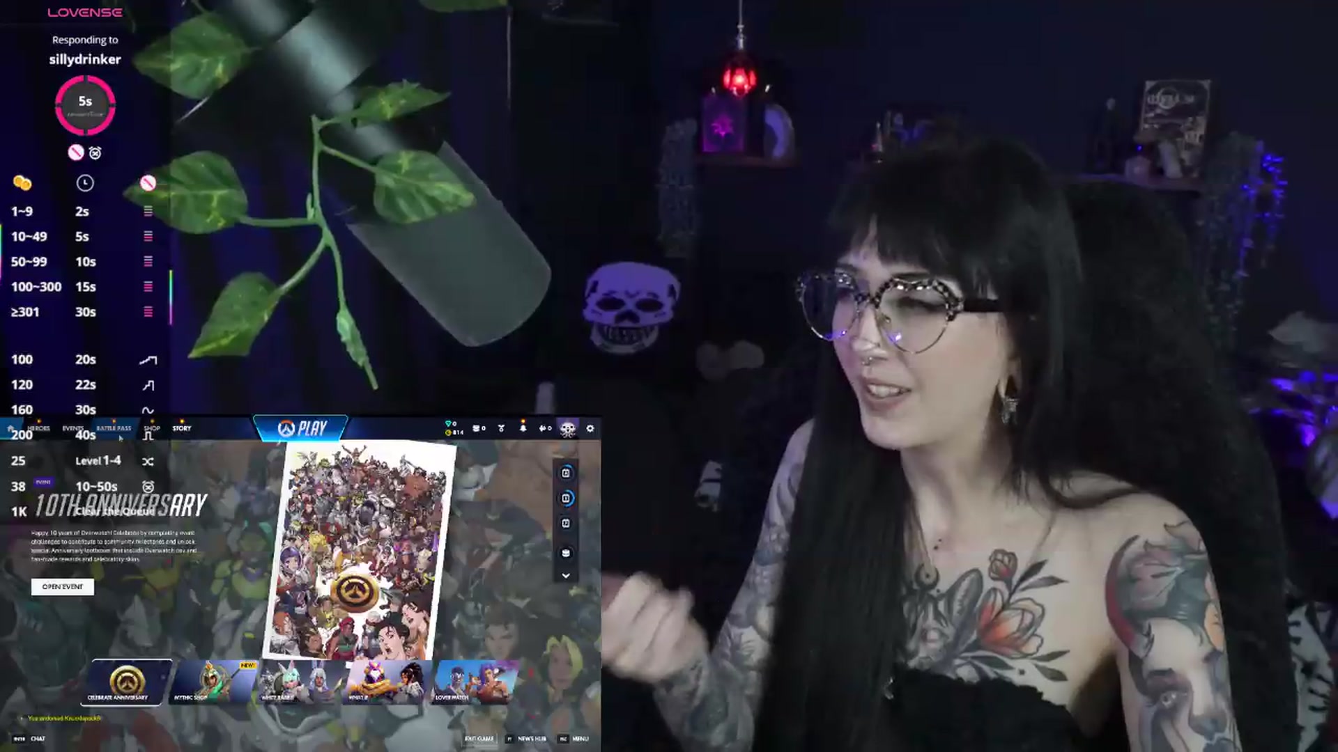 Gallery image thumbnail from TatsnCats's myfreecams stream on, 05/12/2026, 20:29 image 16 of 20
