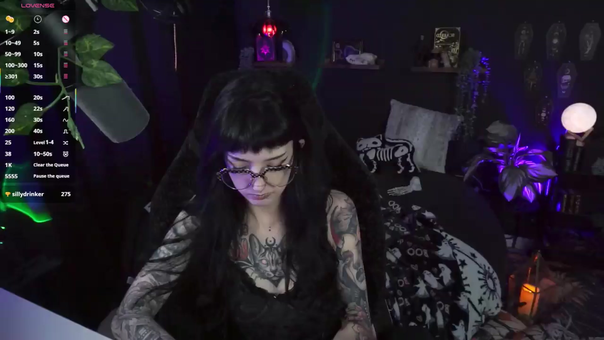 Gallery image thumbnail from TatsnCats's myfreecams stream on, 06/08/2026, 20:11 image 1 of 20