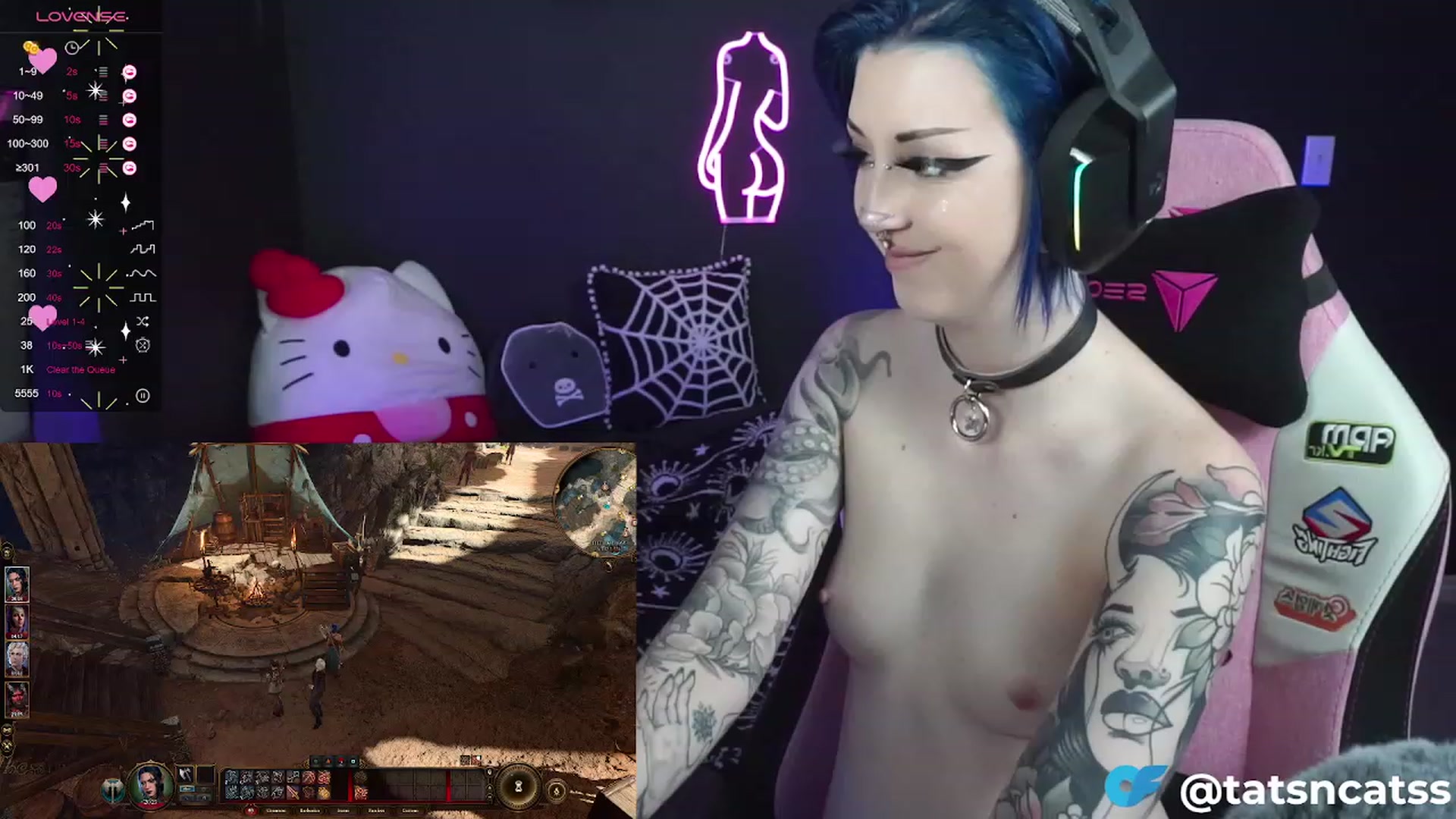 Gallery image thumbnail from Tatsncatss's myfreecams stream on, 08/19/2023, 18:46 image 18 of 20