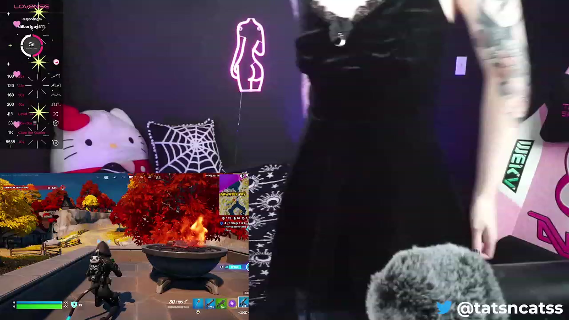 Gallery image thumbnail from Tatsncatss's myfreecams stream on, 08/19/2023, 18:46 image 4 of 20
