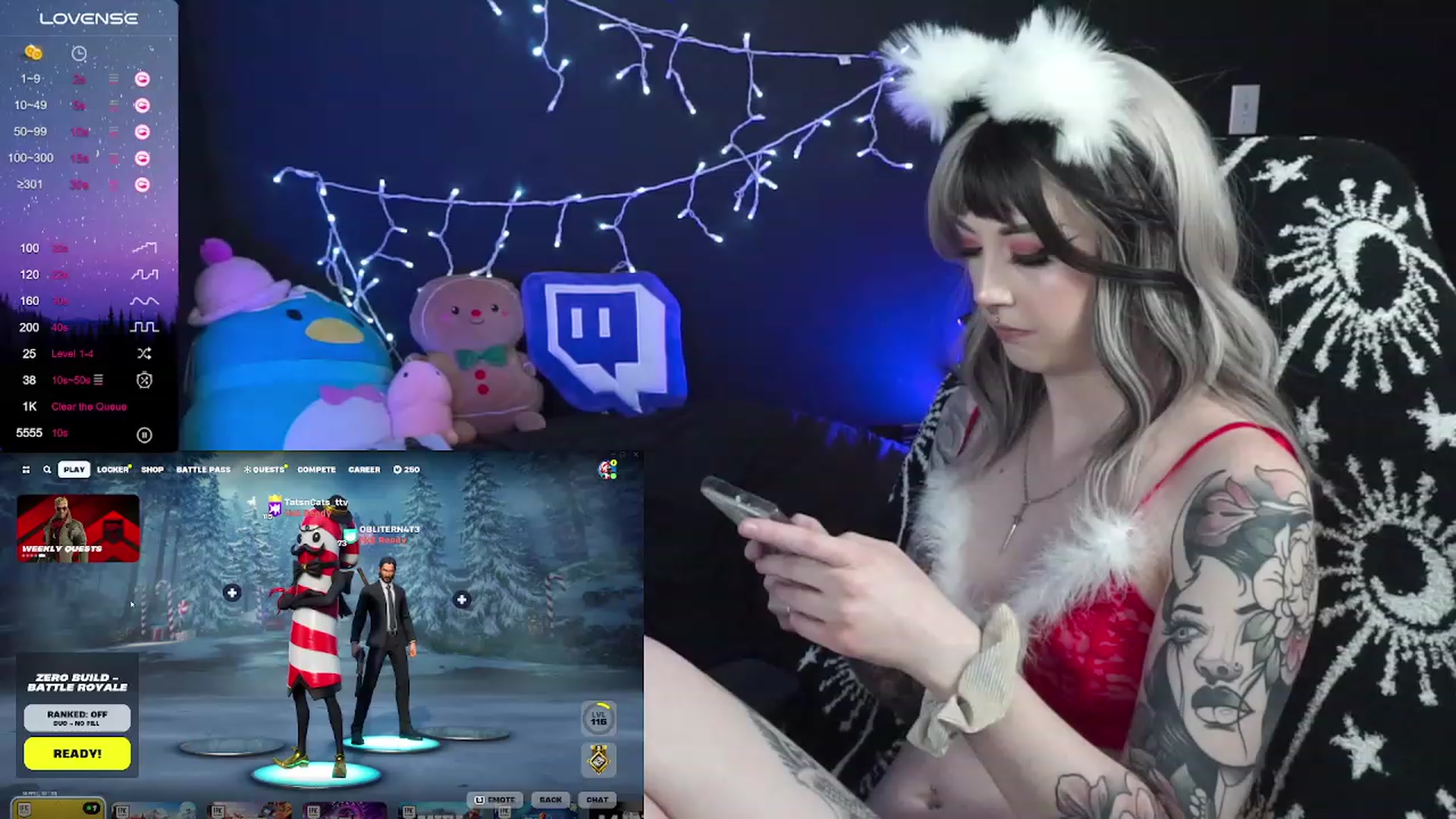 Gallery image thumbnail from Tatsncatss's myfreecams stream on, 12/24/2023, 20:18 image 3 of 20