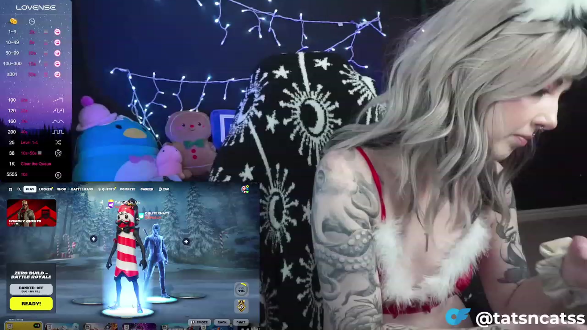Gallery image thumbnail from Tatsncatss's myfreecams stream on, 12/24/2023, 20:18 image 19 of 20