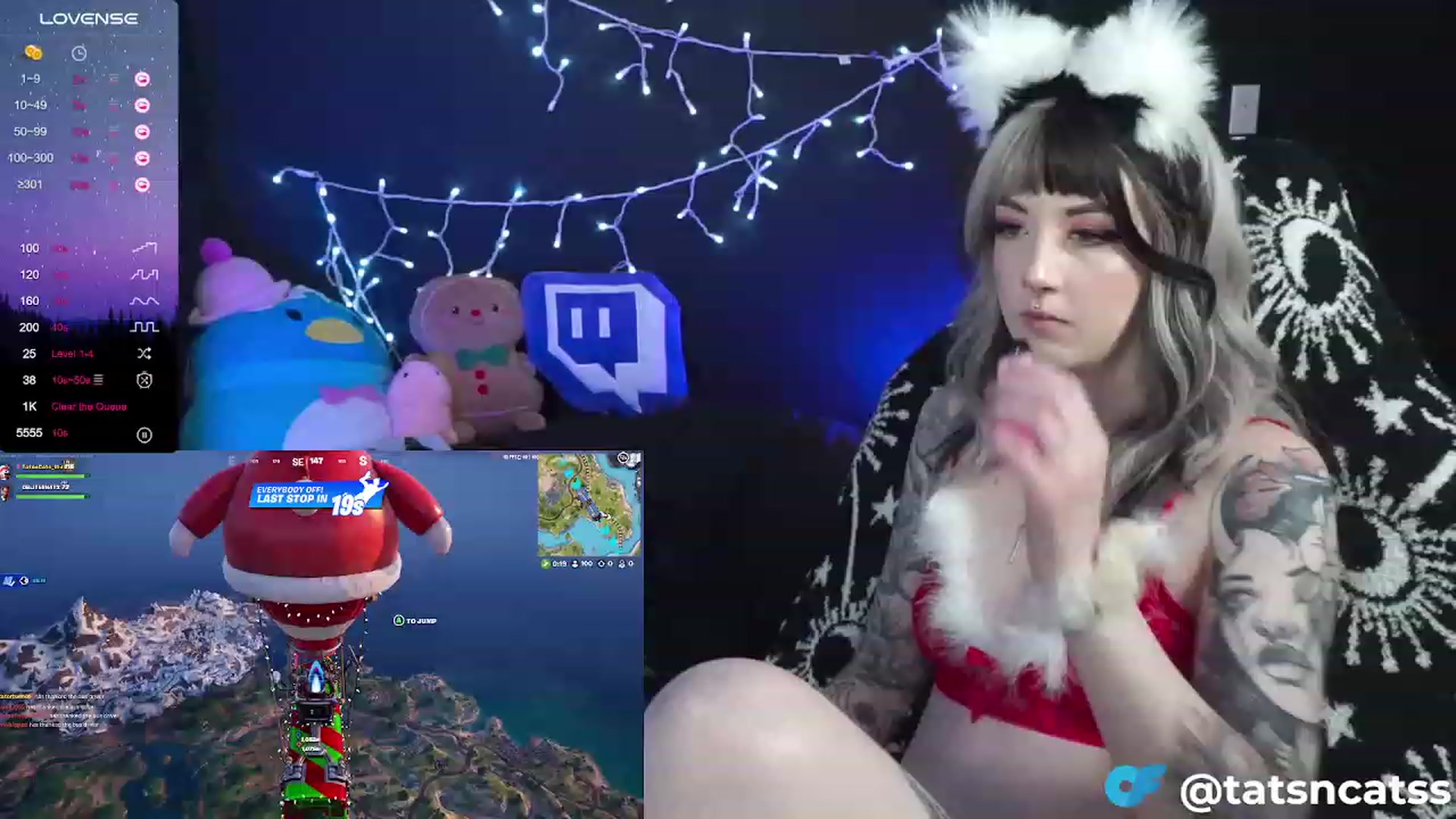 Gallery image thumbnail from Tatsncatss's myfreecams stream on, 12/24/2023, 20:18 image 14 of 20