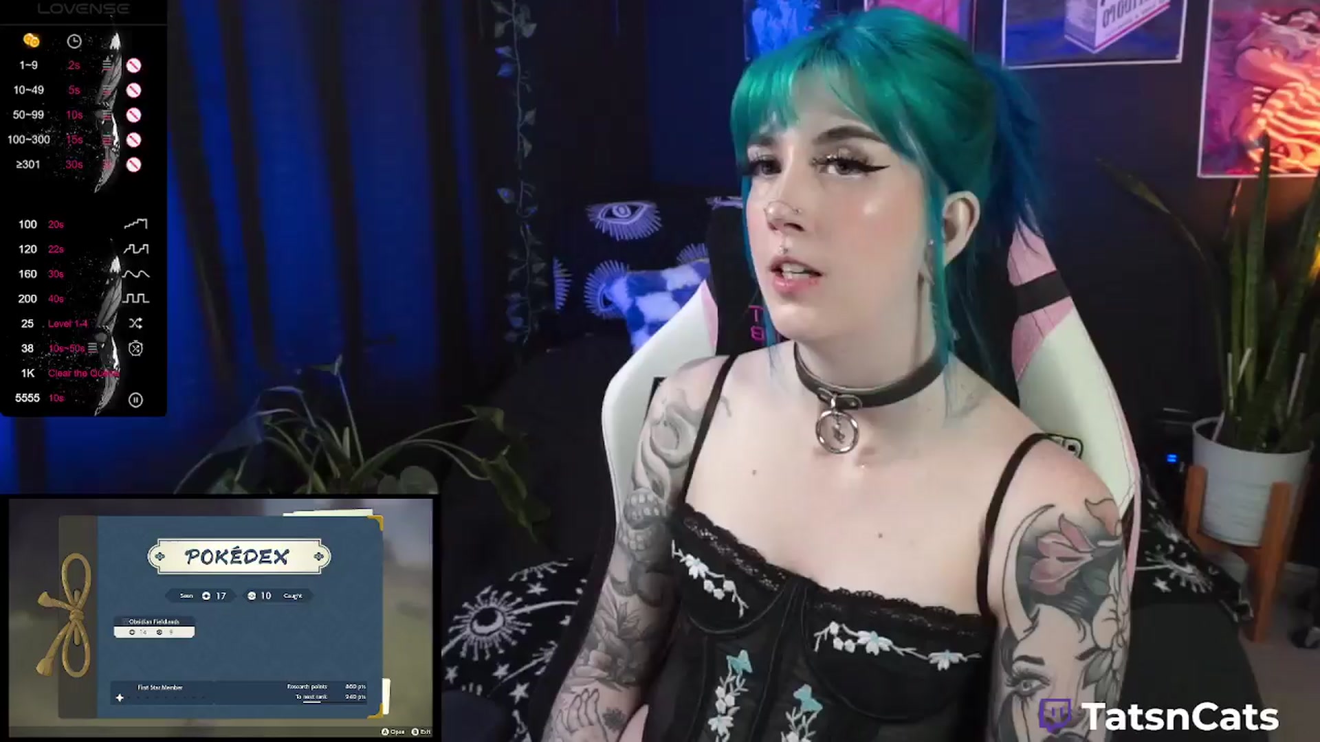 Gallery image thumbnail from Tatsncatss's myfreecams stream on, 03/25/2024, 19:40 image 5 of 20