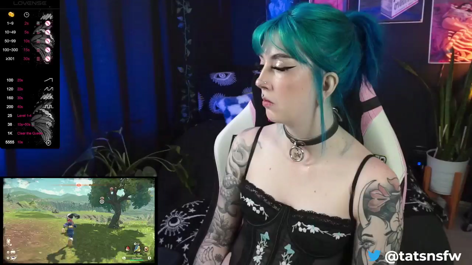 Gallery image thumbnail from Tatsncatss's myfreecams stream on, 03/25/2024, 19:40 image 7 of 20
