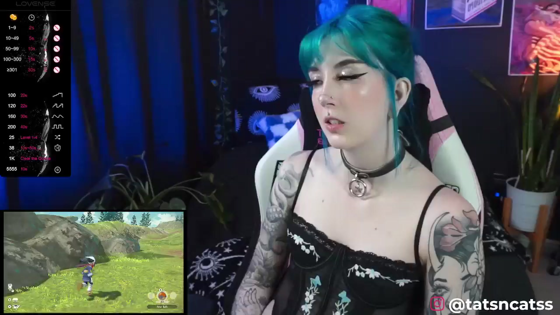 Gallery image thumbnail from Tatsncatss's myfreecams stream on, 03/25/2024, 19:40 image 12 of 20
