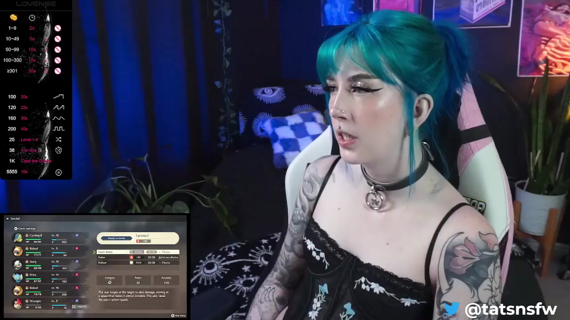 Gallery image thumbnail from Tatsncatss's myfreecams stream on, 03/25/2024, 19:40 image 16 of 20