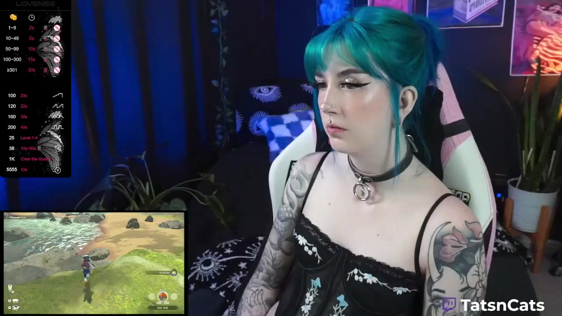 Gallery image thumbnail from Tatsncatss's myfreecams stream on, 03/25/2024, 19:40 image 14 of 20