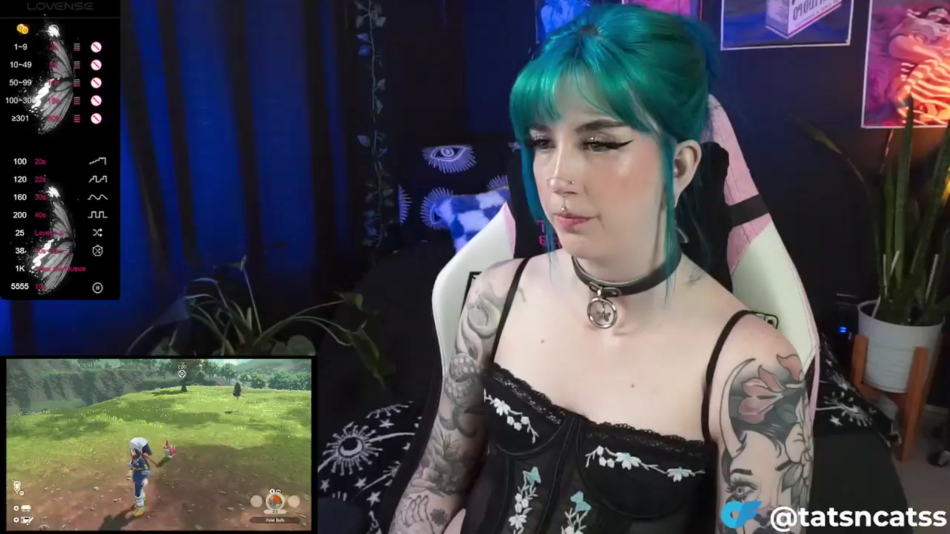 Gallery image thumbnail from Tatsncatss's myfreecams stream on, 03/25/2024, 19:40 image 10 of 20
