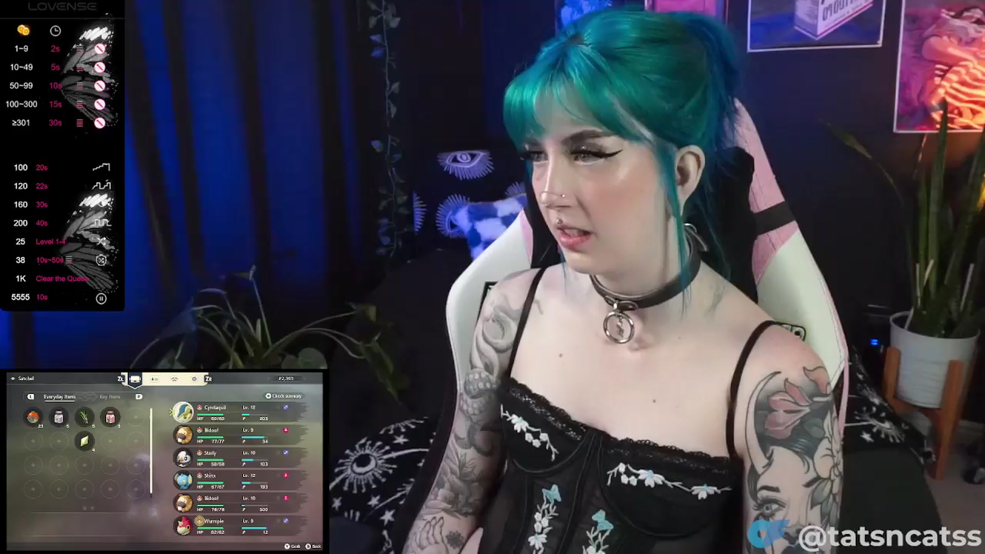 Gallery image thumbnail from Tatsncatss's myfreecams stream on, 03/25/2024, 19:40 image 9 of 20