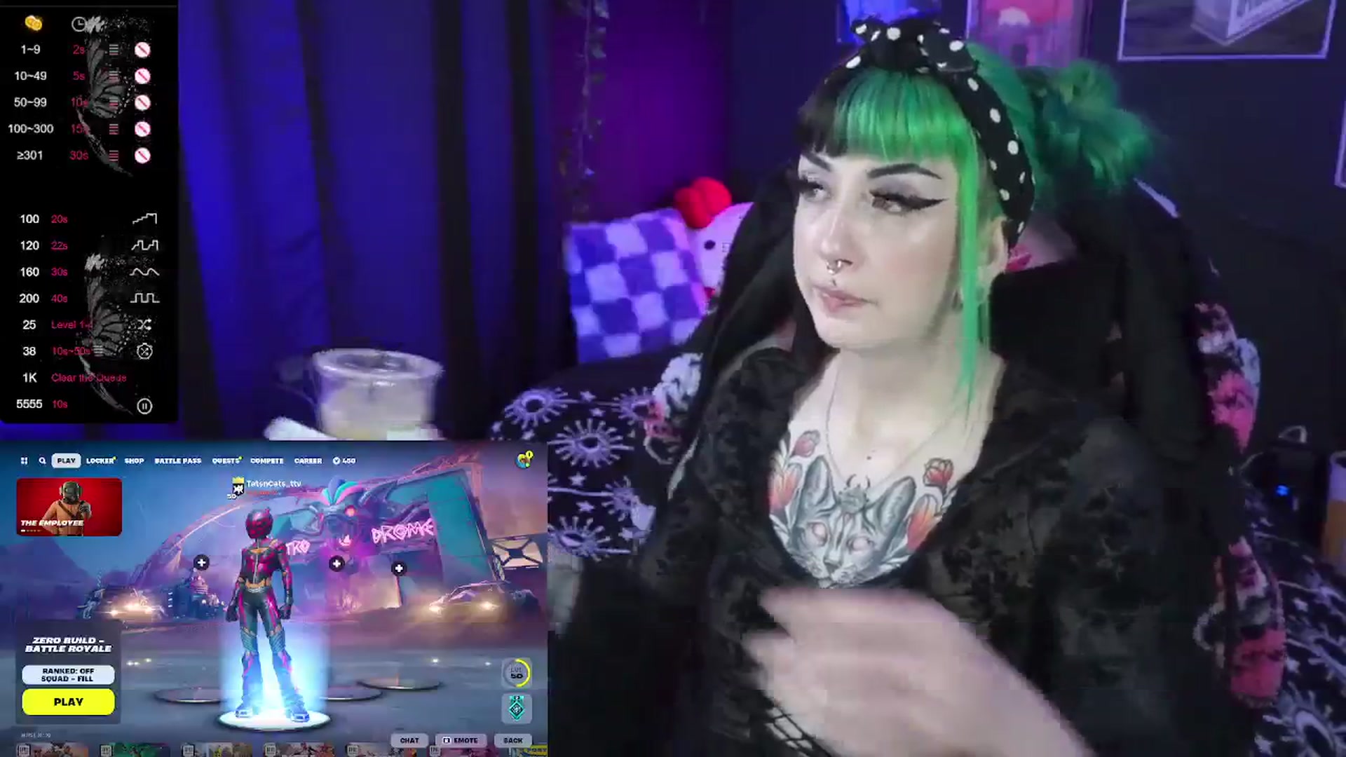 Gallery image thumbnail from Tatsncatss's myfreecams stream on, 06/06/2024, 19:30 image 19 of 20
