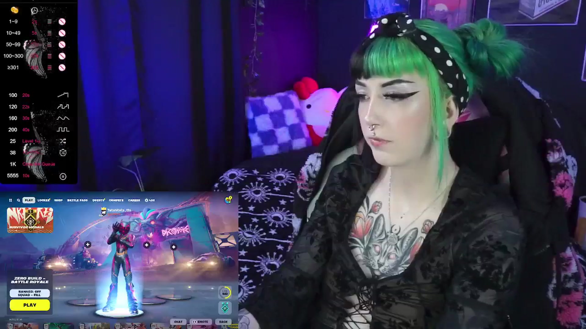Gallery image thumbnail from Tatsncatss's myfreecams stream on, 06/06/2024, 19:30 image 20 of 20
