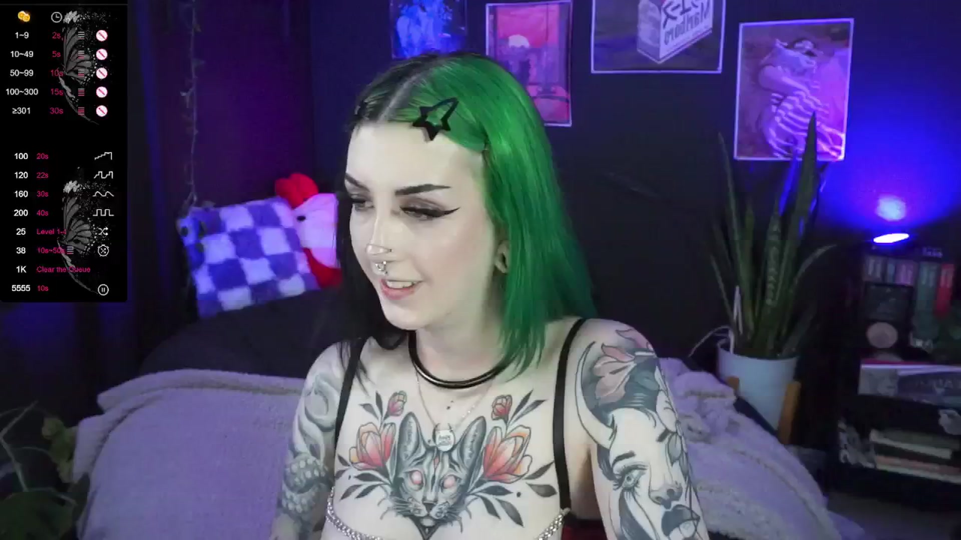 Gallery image thumbnail from Tatsncatss's myfreecams stream on, 06/15/2024, 18:47 image 1 of 20