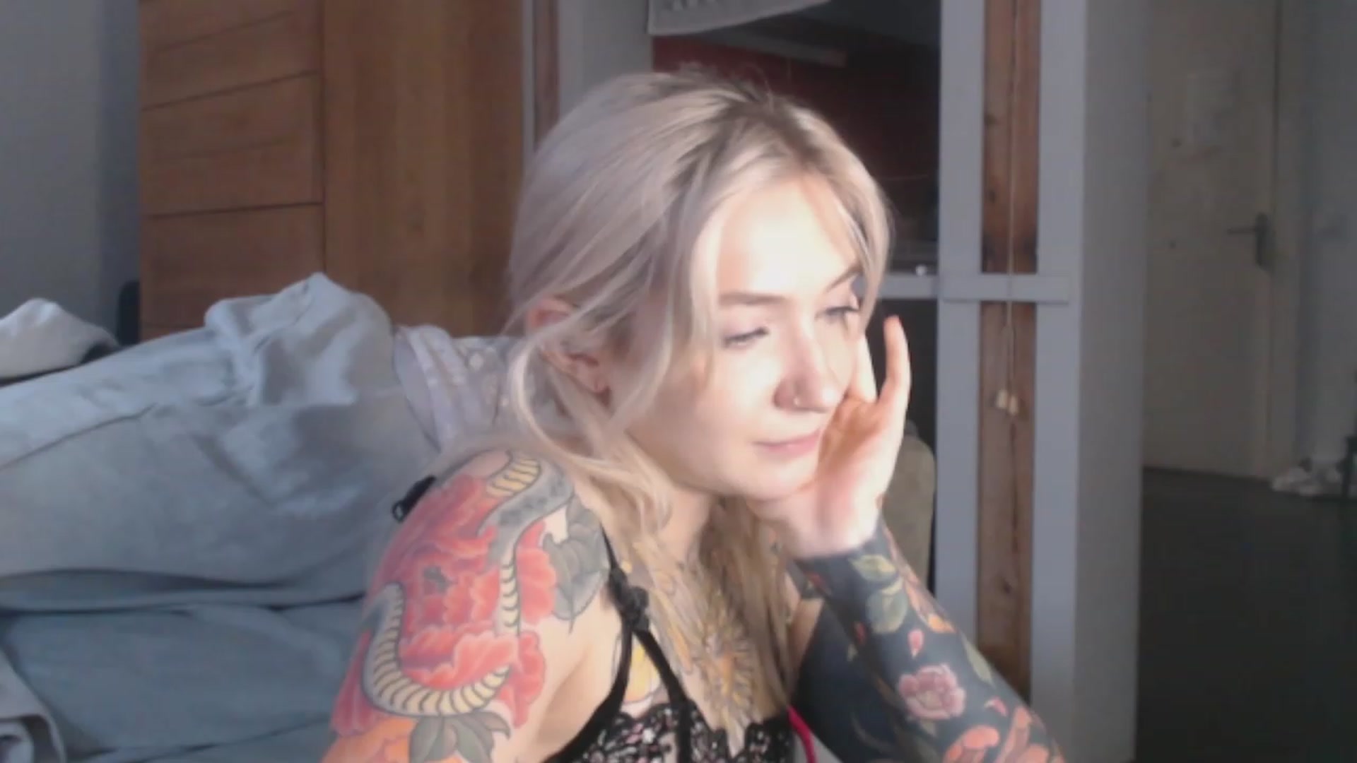 Gallery image thumbnail from Tattoo_bbgirl's myfreecams stream on, 01/15/2024, 15:44 image 7 of 20