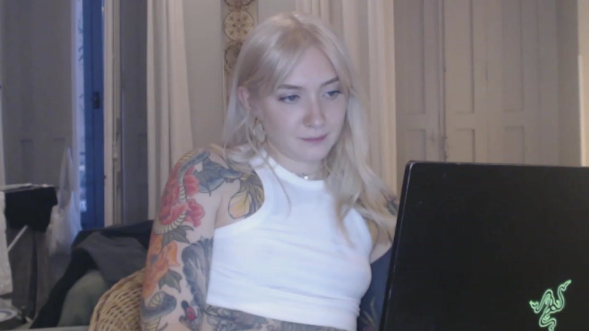 Gallery image thumbnail from Tattoo_bbgirl's myfreecams stream on, 01/24/2024, 18:55 image 7 of 20