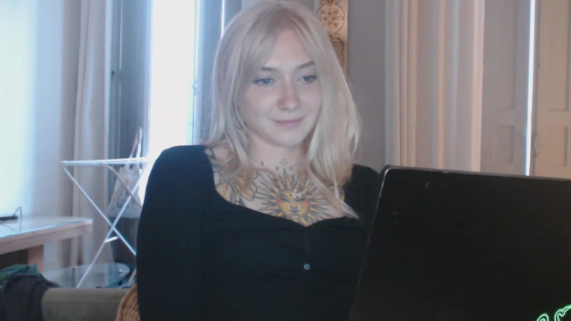 Gallery image thumbnail from Tattoo_bbgirl's myfreecams stream on, 01/25/2024, 18:41 image 9 of 20