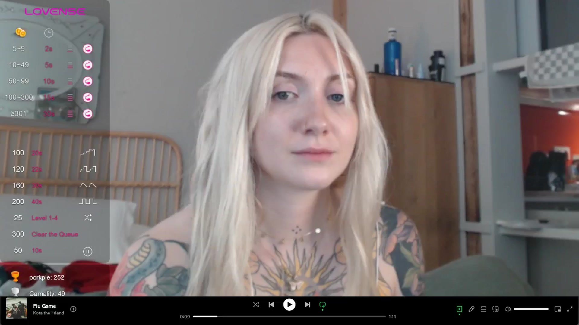 Gallery image thumbnail from Tattoo_bbgirl's myfreecams stream on, 04/18/2024, 18:15 image 1 of 20