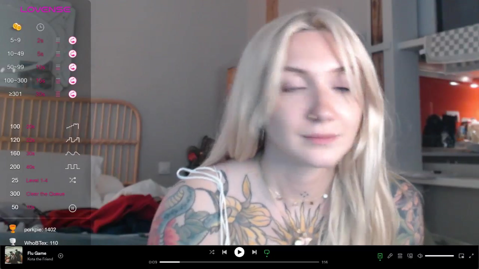 Gallery image thumbnail from Tattoo_bbgirl's myfreecams stream on, 04/18/2024, 18:15 image 14 of 20