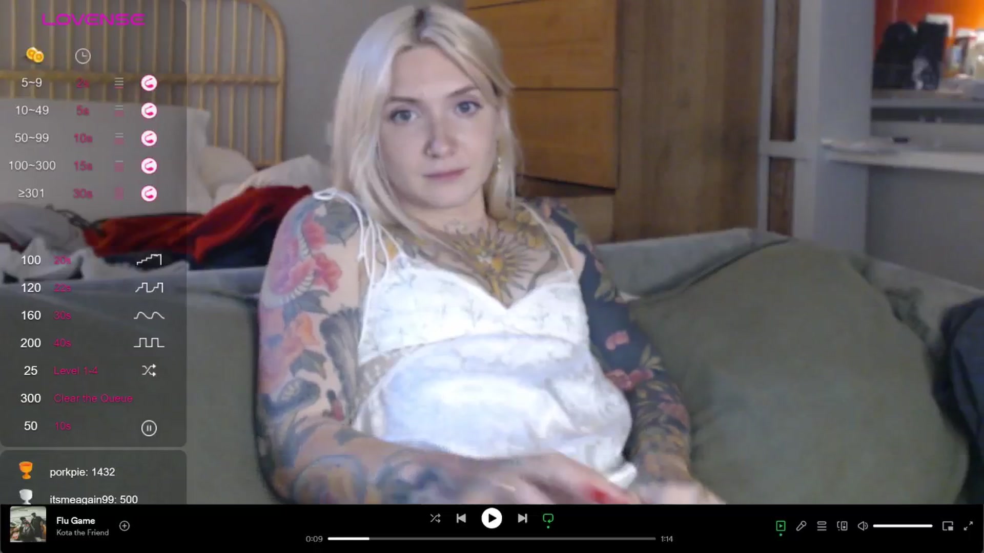 Gallery image thumbnail from Tattoo_bbgirl's myfreecams stream on, 04/18/2024, 18:15 image 20 of 20