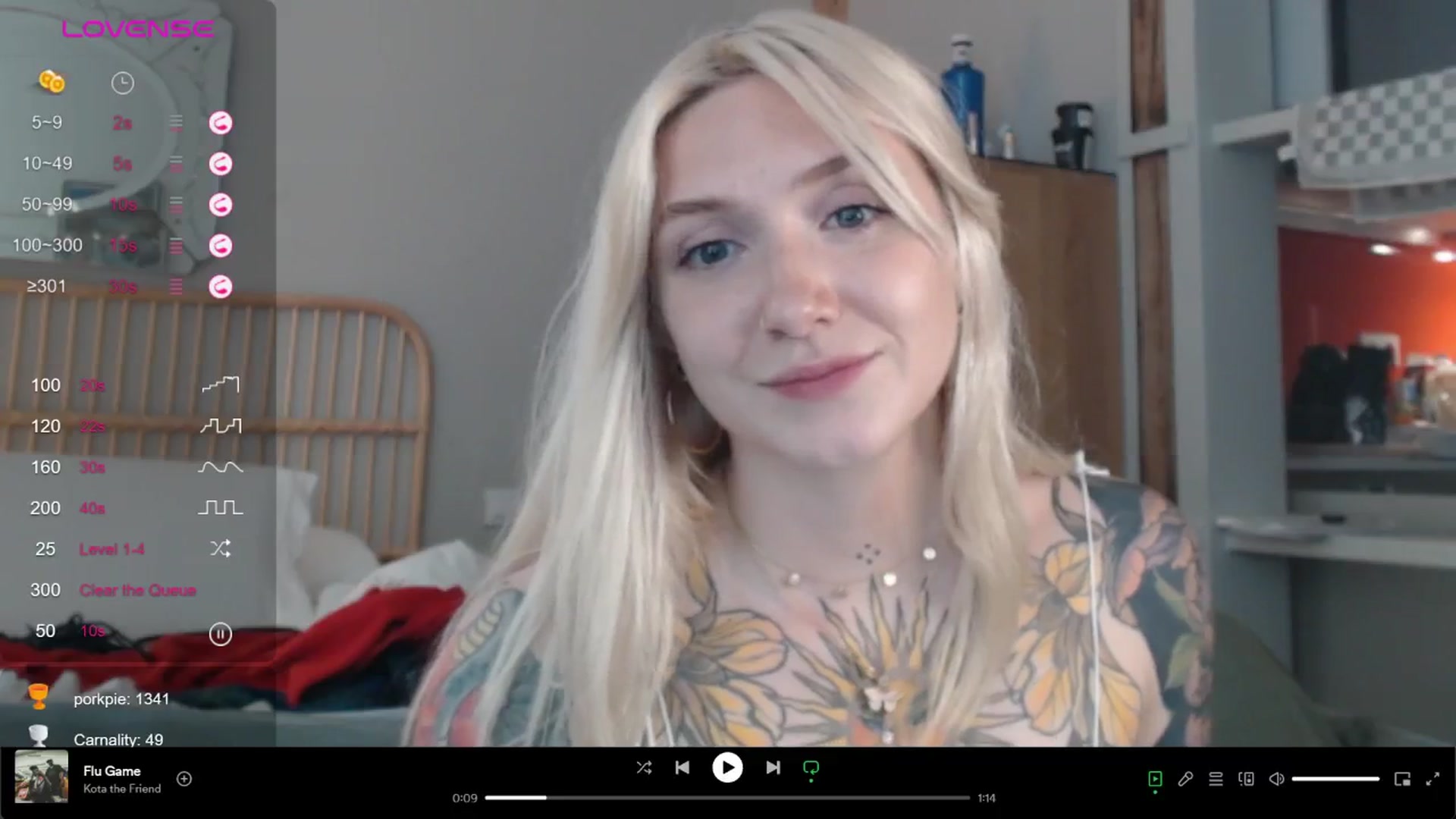 Gallery image thumbnail from Tattoo_bbgirl's myfreecams stream on, 04/18/2024, 18:15 image 5 of 20