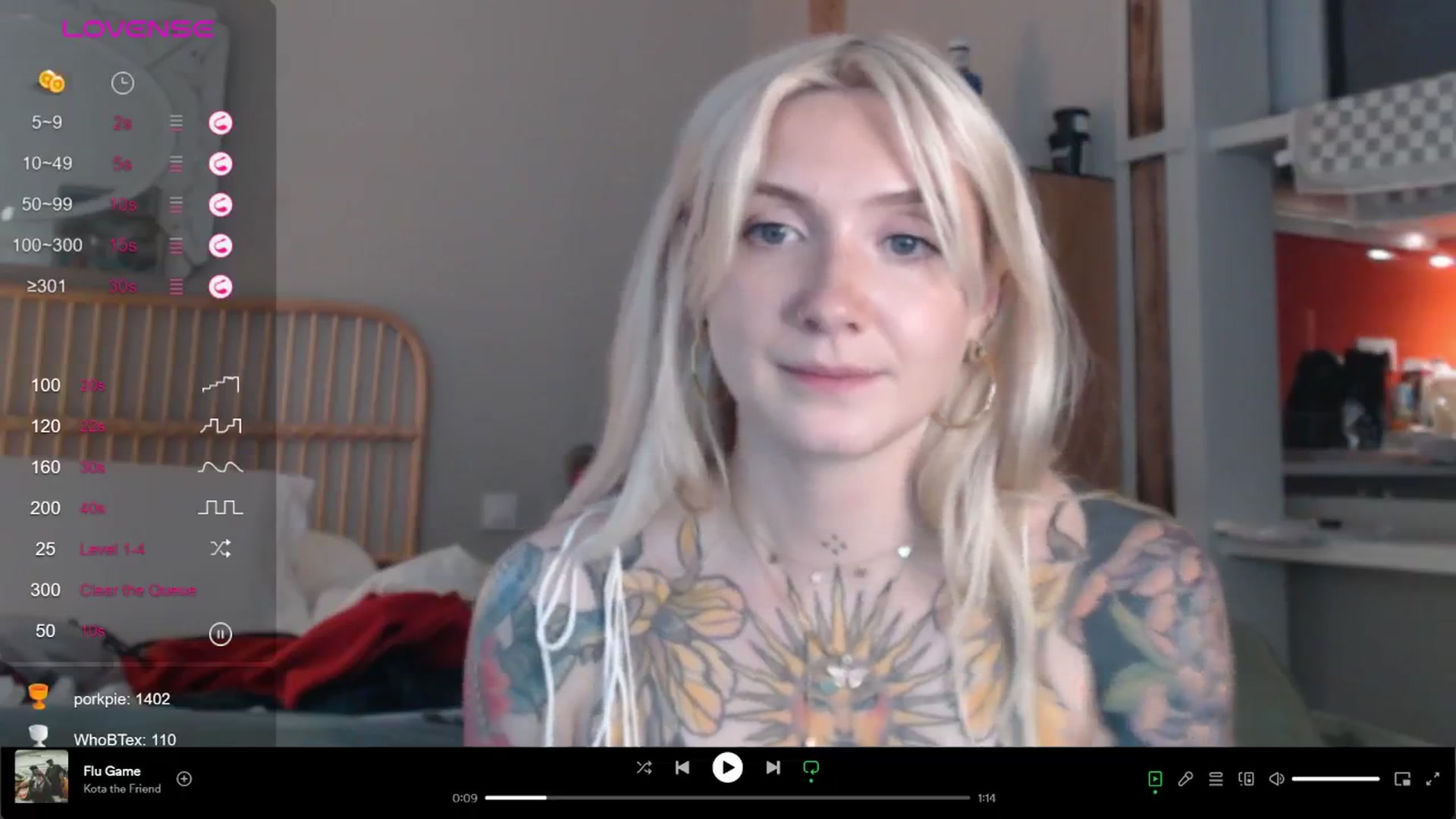 Gallery image thumbnail from Tattoo_bbgirl's myfreecams stream on, 04/18/2024, 18:15 image 15 of 20