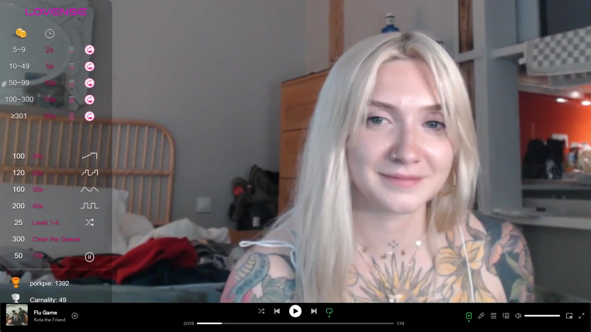 Gallery image thumbnail from Tattoo_bbgirl's myfreecams stream on, 04/18/2024, 18:15 image 12 of 20