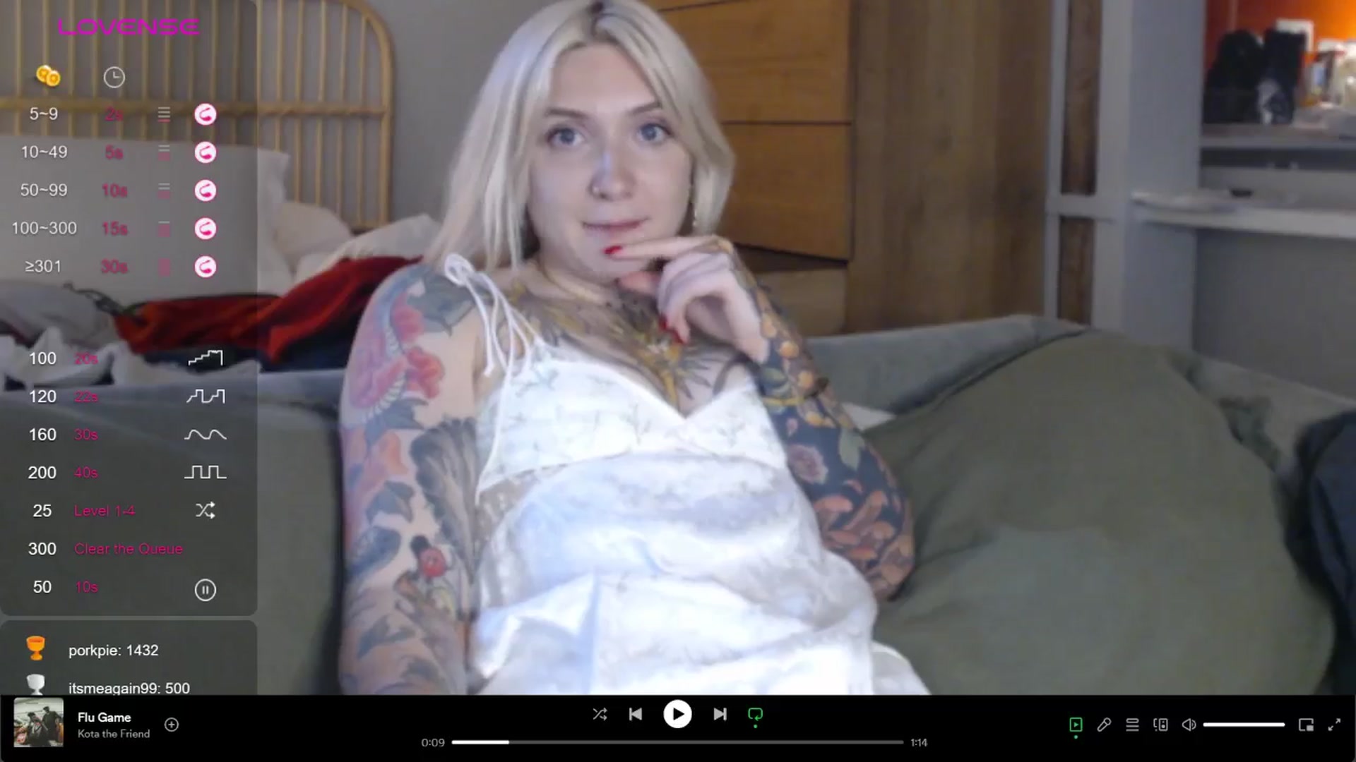 Gallery image thumbnail from Tattoo_bbgirl's myfreecams stream on, 04/18/2024, 18:15 image 19 of 20