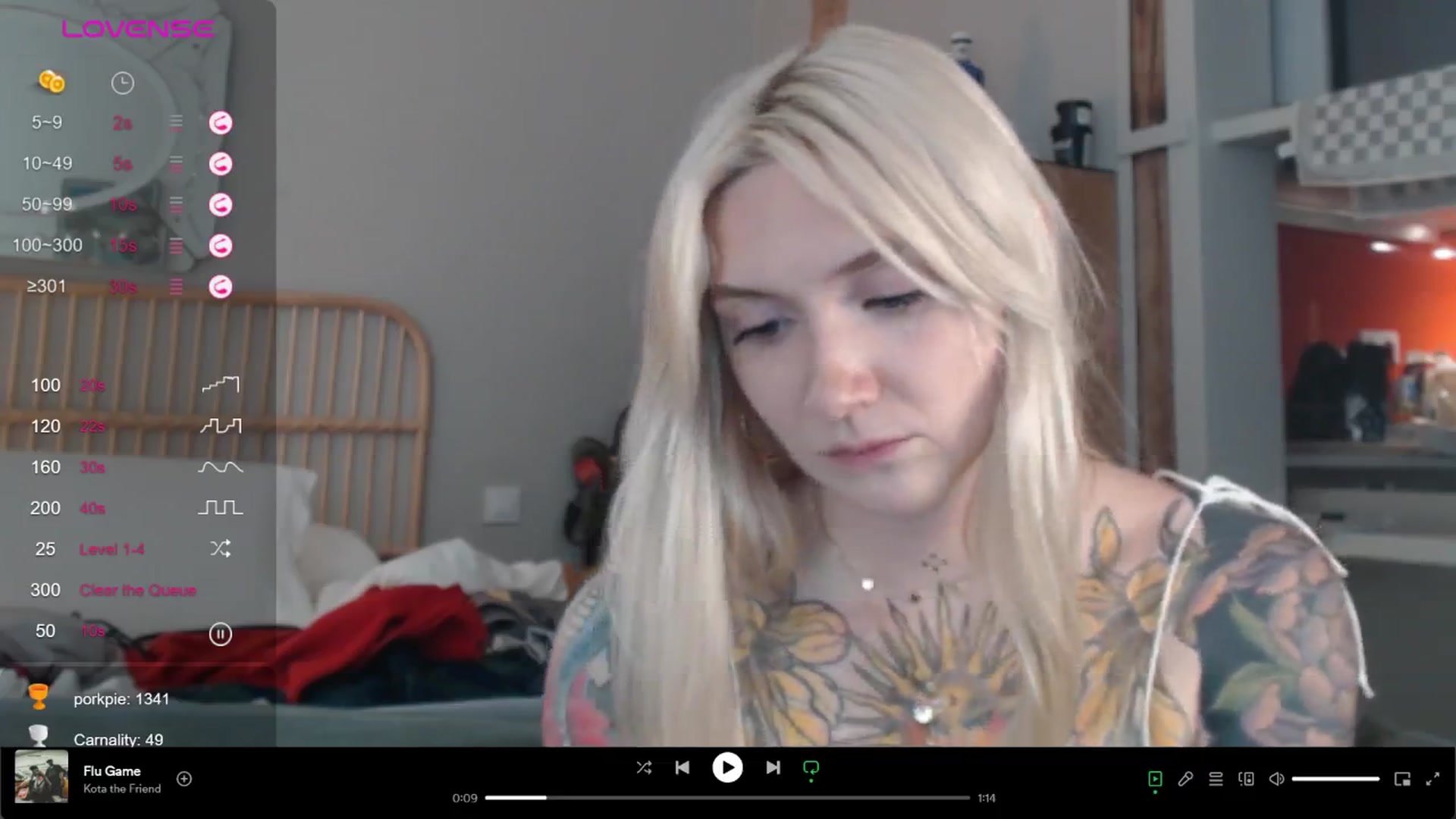 Gallery image thumbnail from Tattoo_bbgirl's myfreecams stream on, 04/18/2024, 18:15 image 8 of 20
