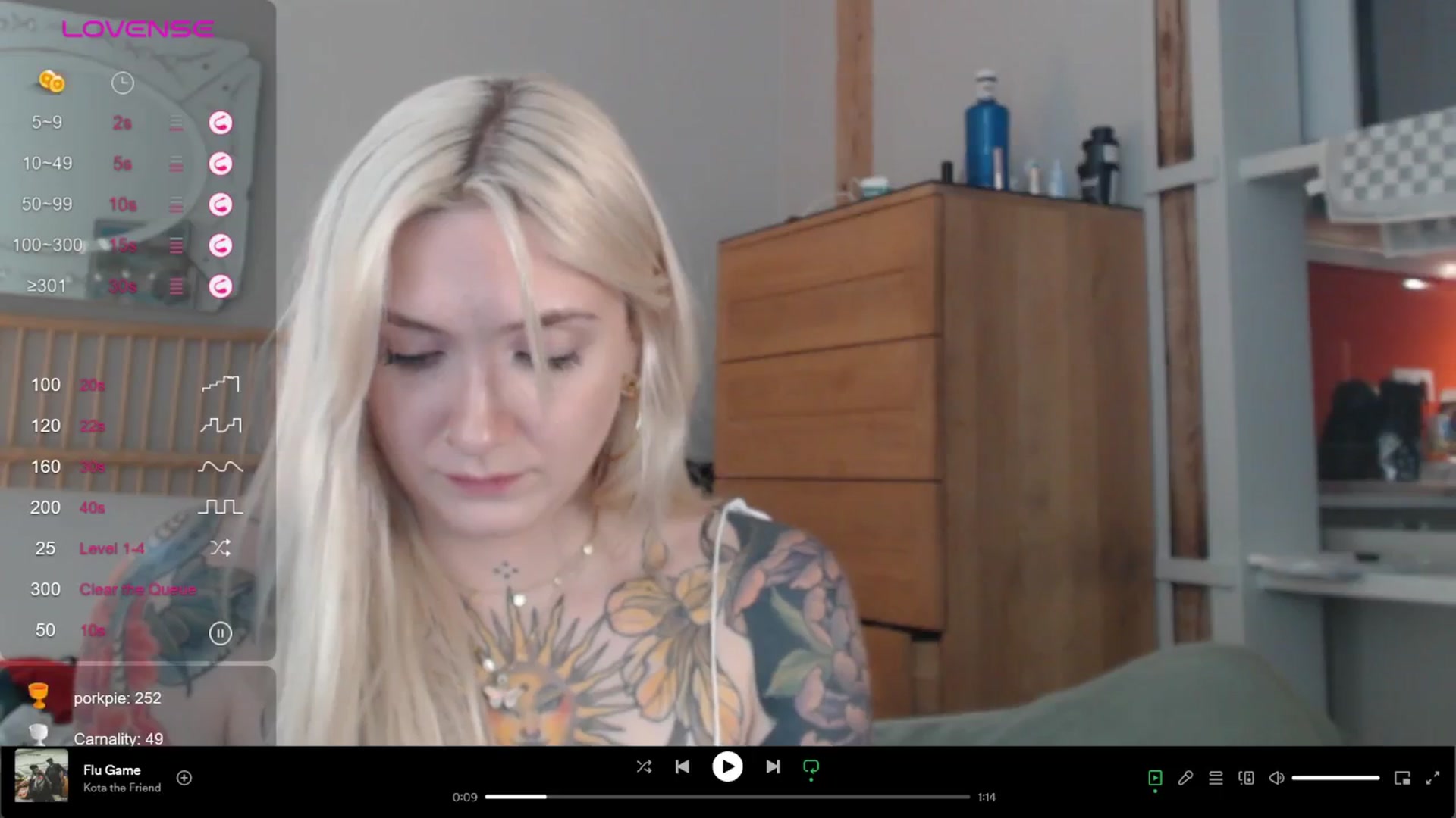 Gallery image thumbnail from Tattoo_bbgirl's myfreecams stream on, 04/18/2024, 18:15 image 2 of 20