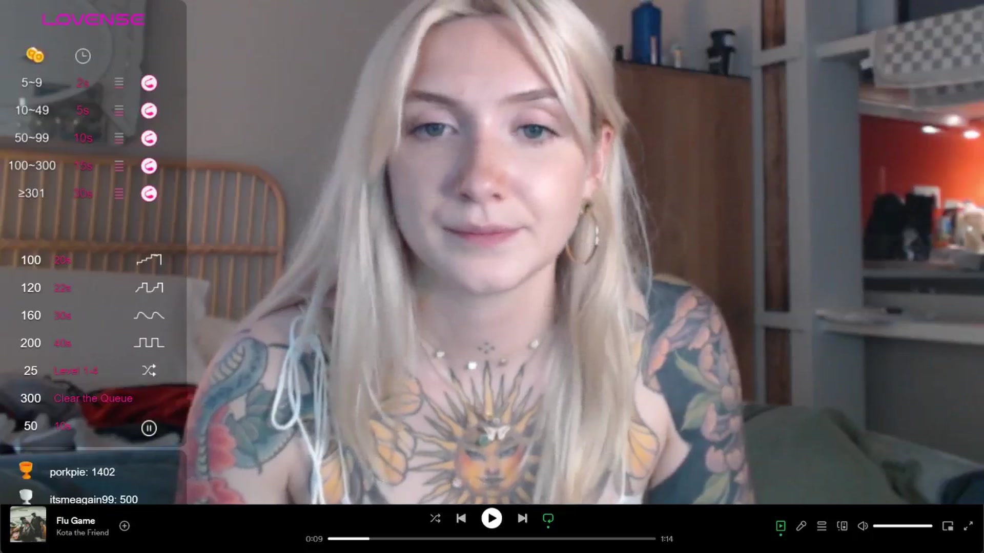 Gallery image thumbnail from Tattoo_bbgirl's myfreecams stream on, 04/18/2024, 18:15 image 17 of 20