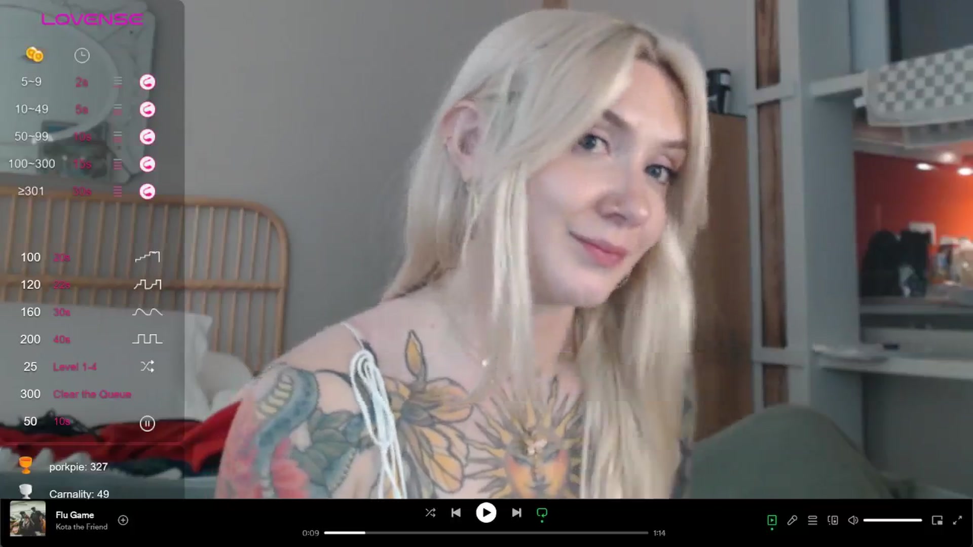 Gallery image thumbnail from Tattoo_bbgirl's myfreecams stream on, 04/18/2024, 18:15 image 4 of 20